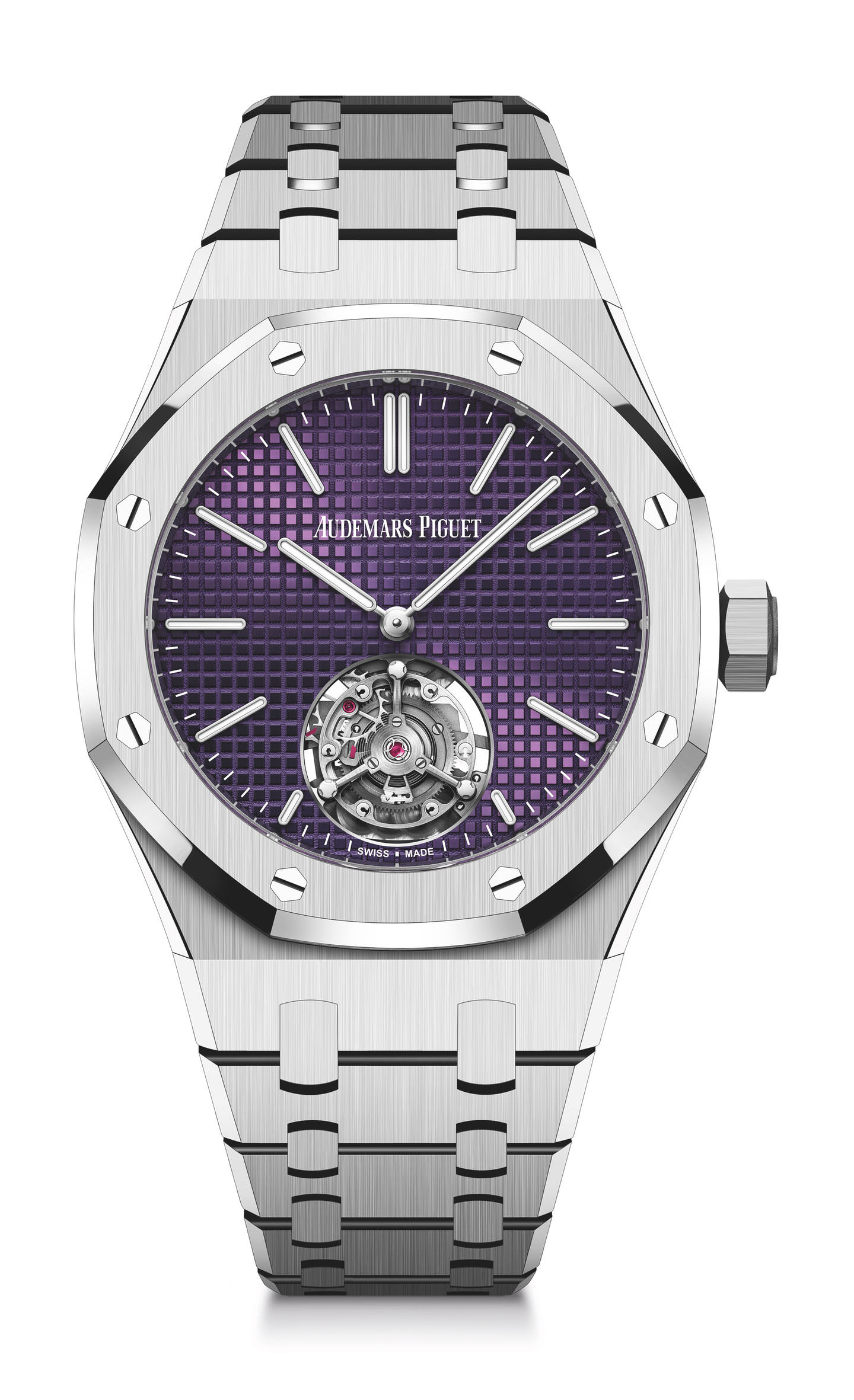 Audemars Piguet Royal Oak Selfwinding Flying Tourbillon Extra-Thin (RD#3) “50th Anniversary” luxury timepiece - detailed view