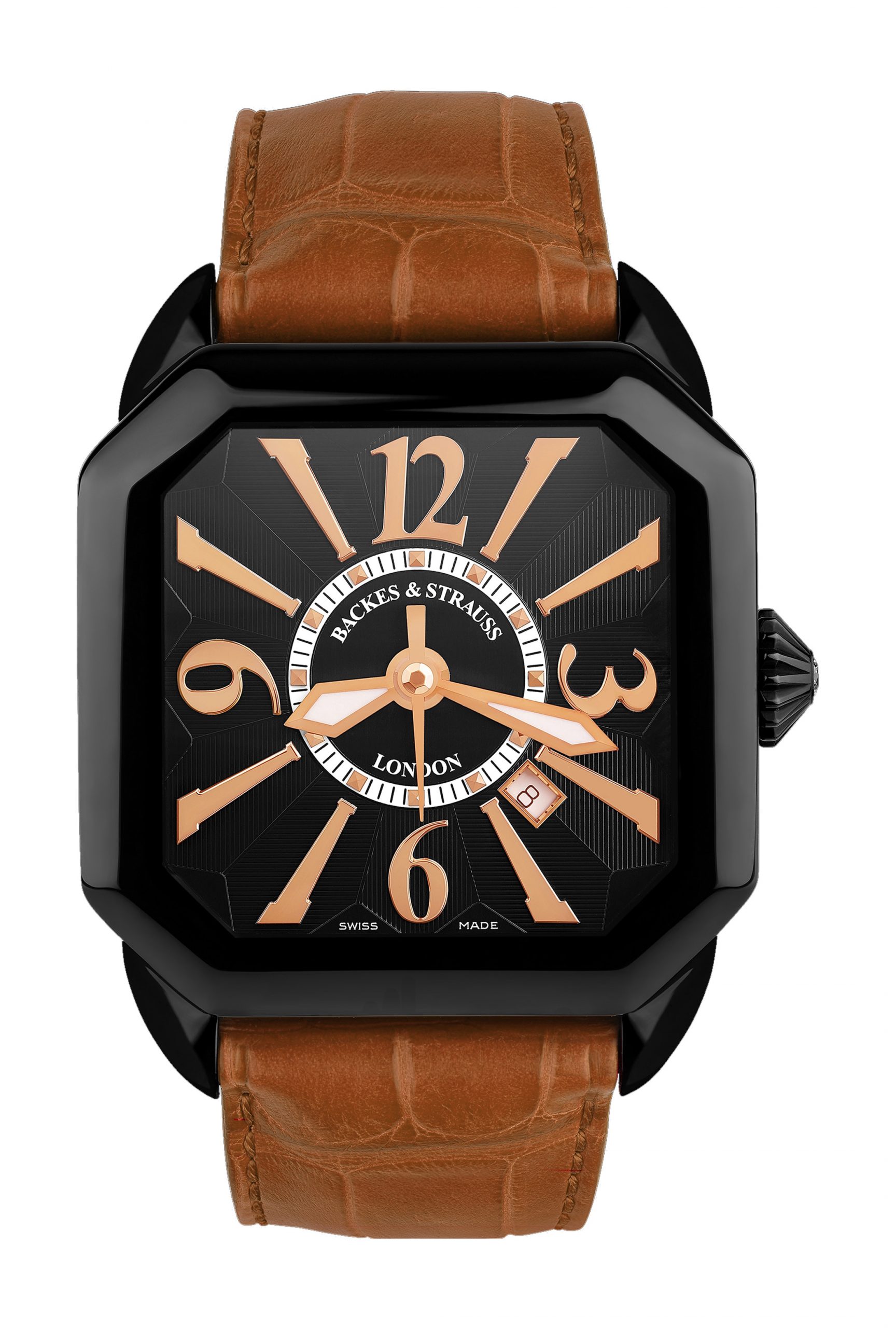 Backes and Strauss Berkeley Black Knight 43 watch