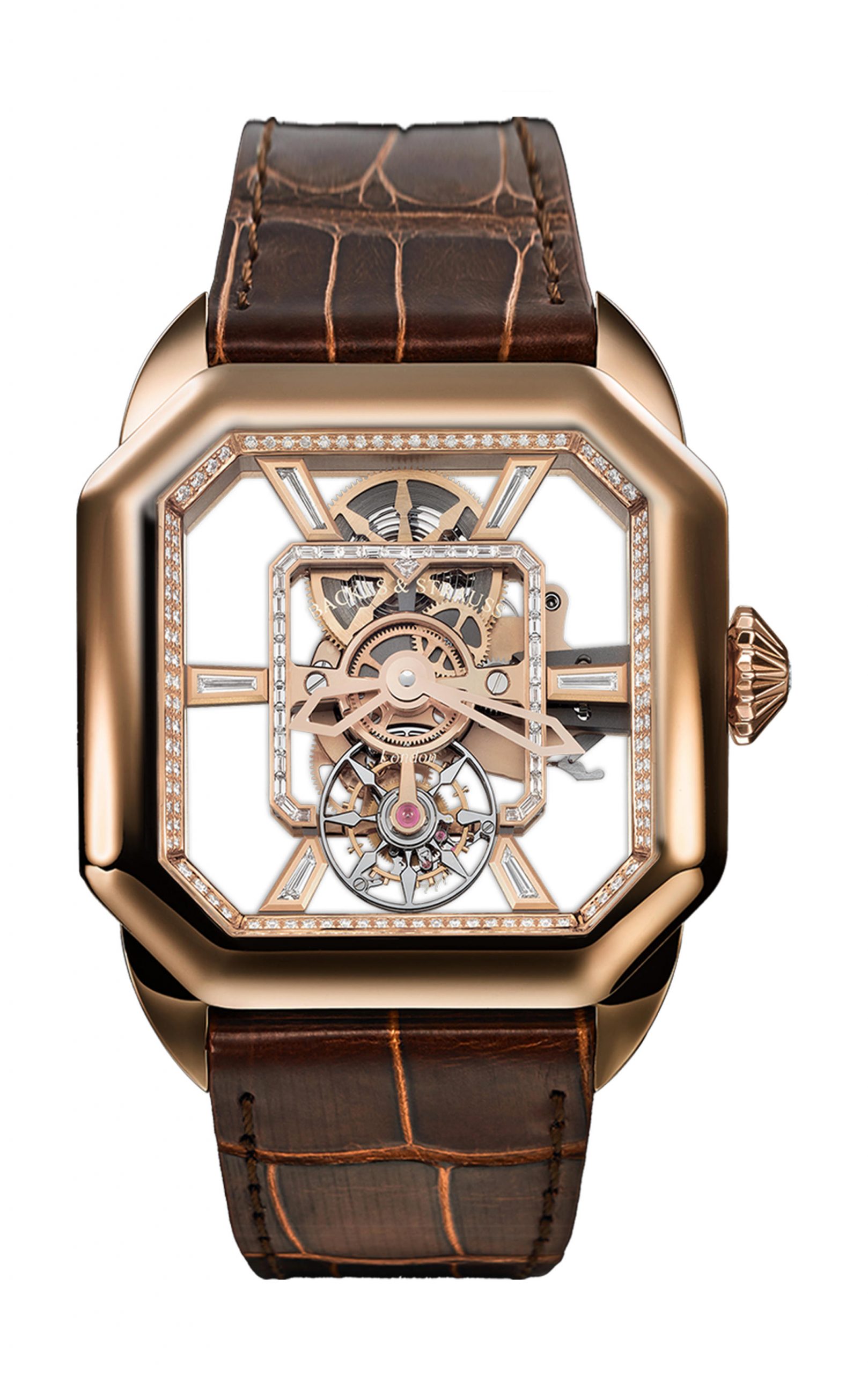 Backes and Strauss Berkeley Emperor Prince Tourbillon 45 watch