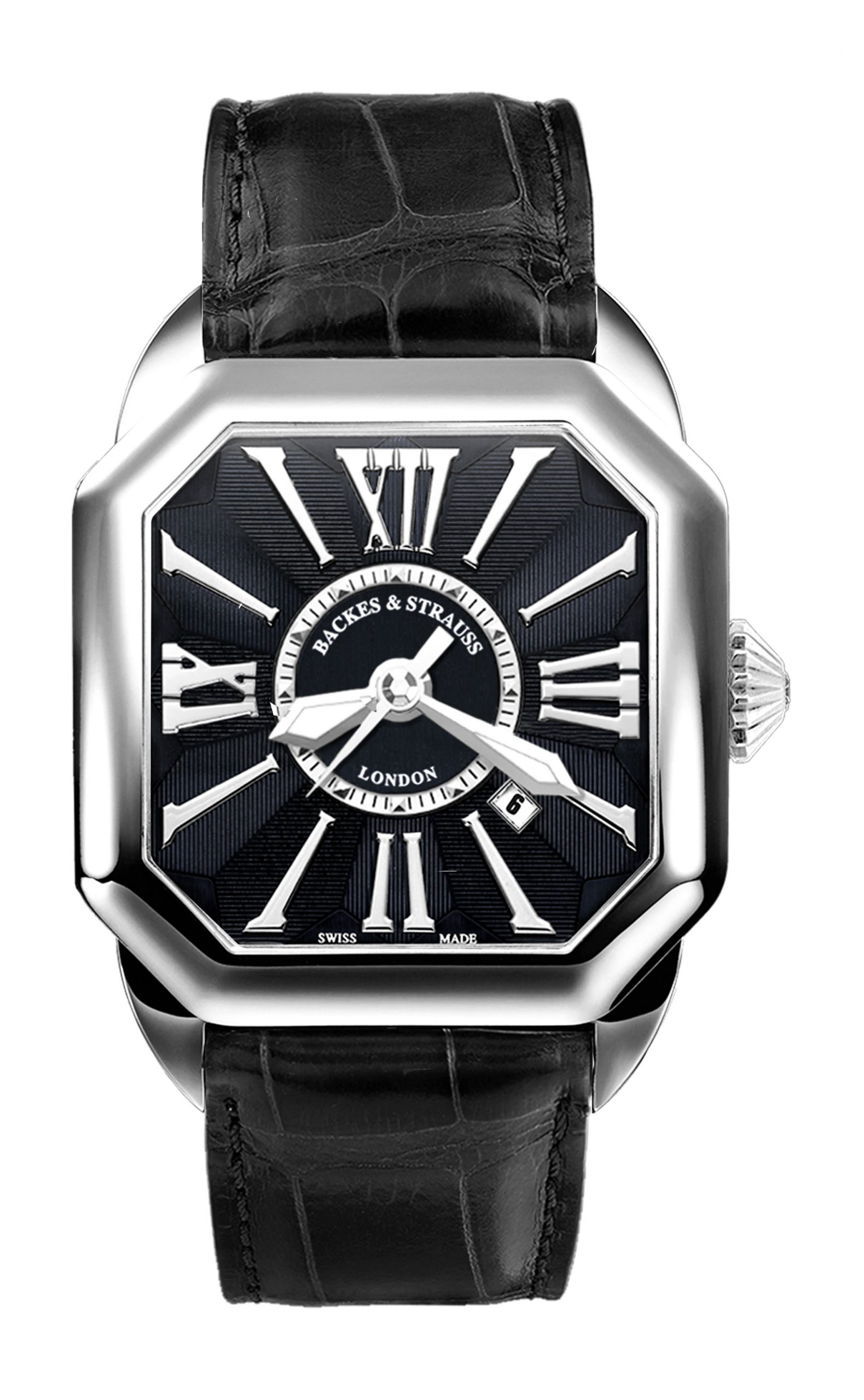 Backes and Strauss Berkeley Steel 43 watch