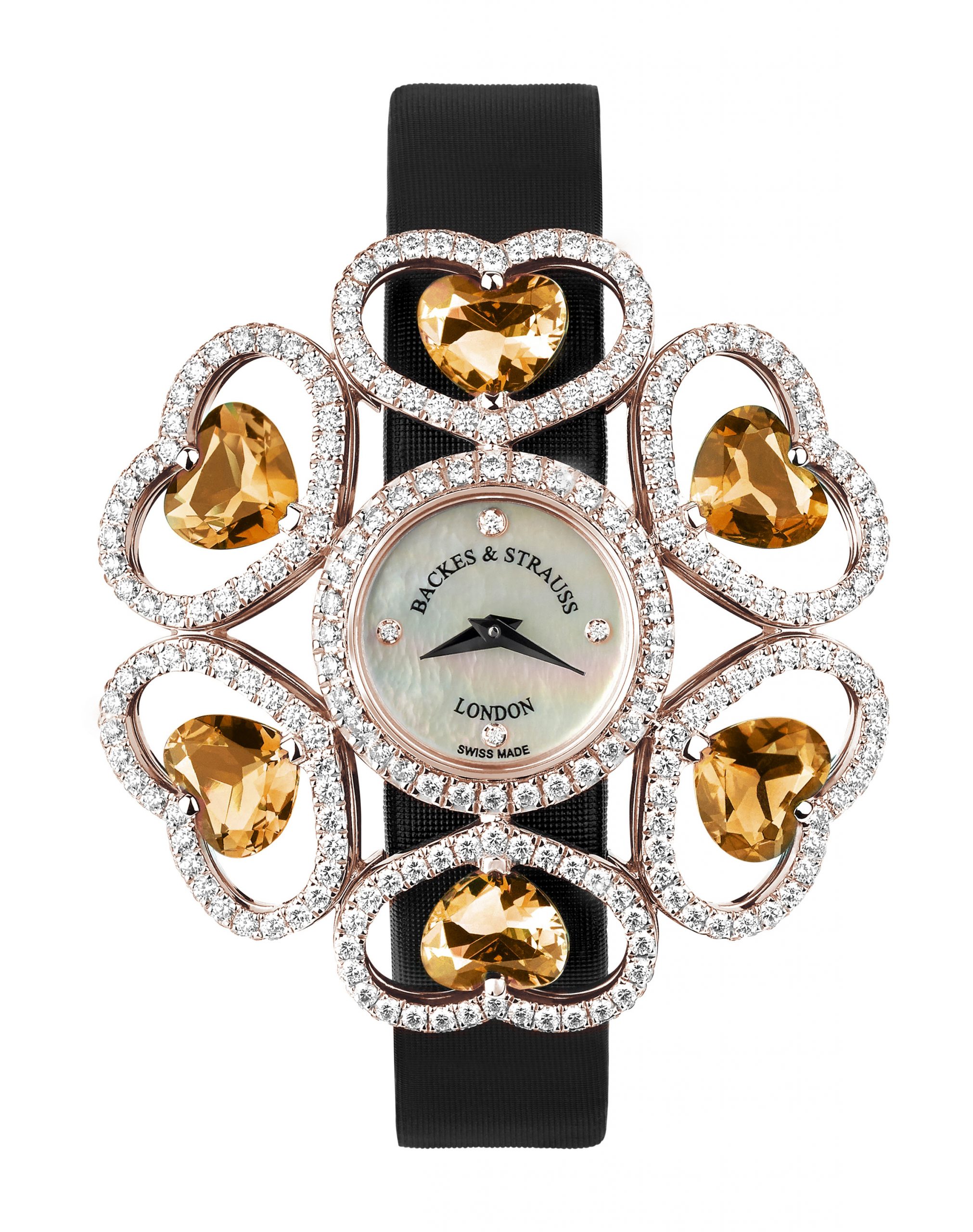 Backes and Strauss Countess Victoria Citrine watch