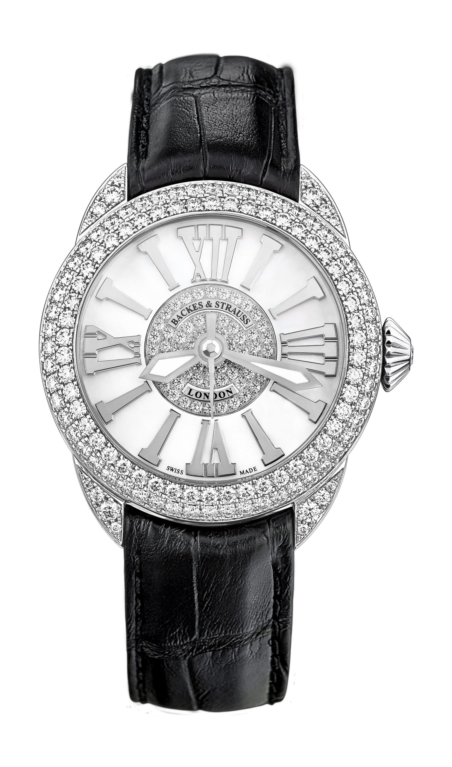 Backes & Strauss Piccadilly 37 luxury timepiece - detailed view