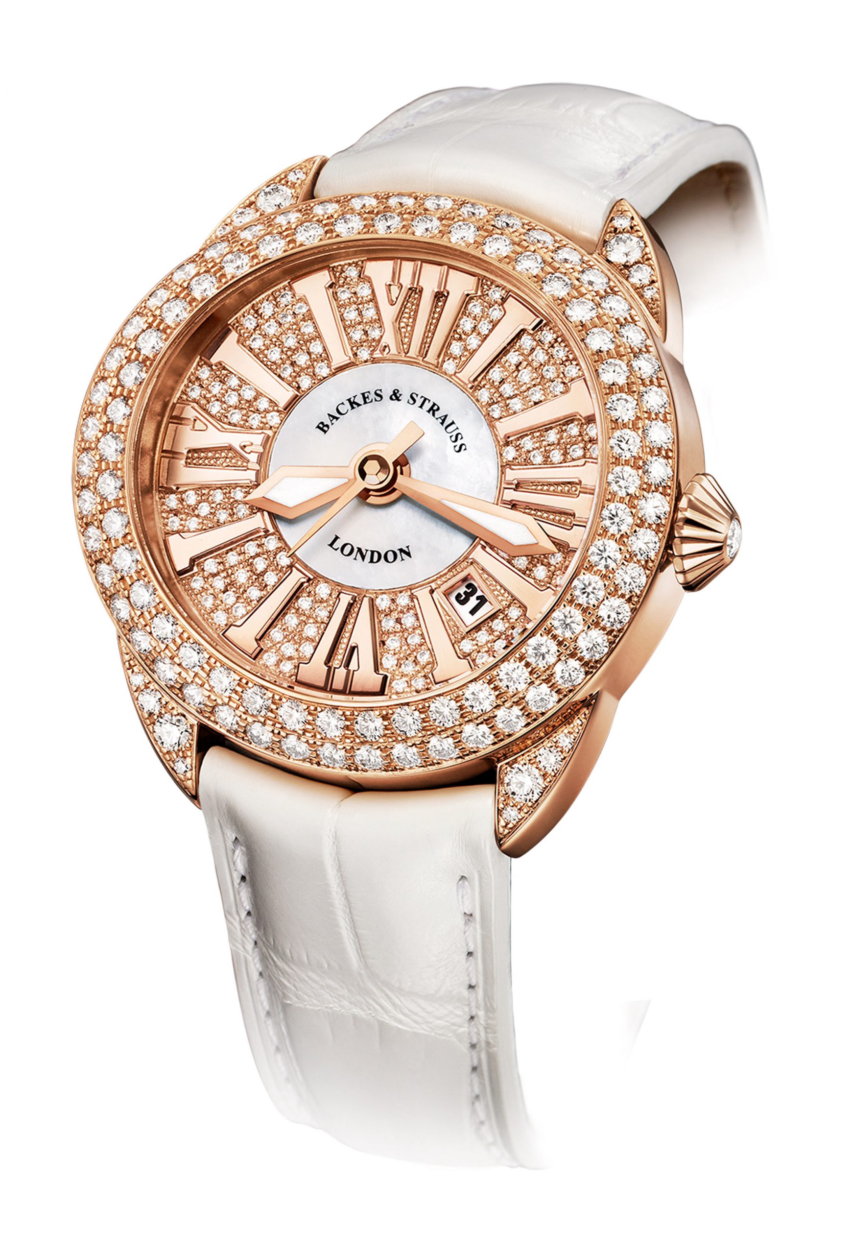 Backes & Strauss Piccadilly 40 luxury timepiece - detailed view