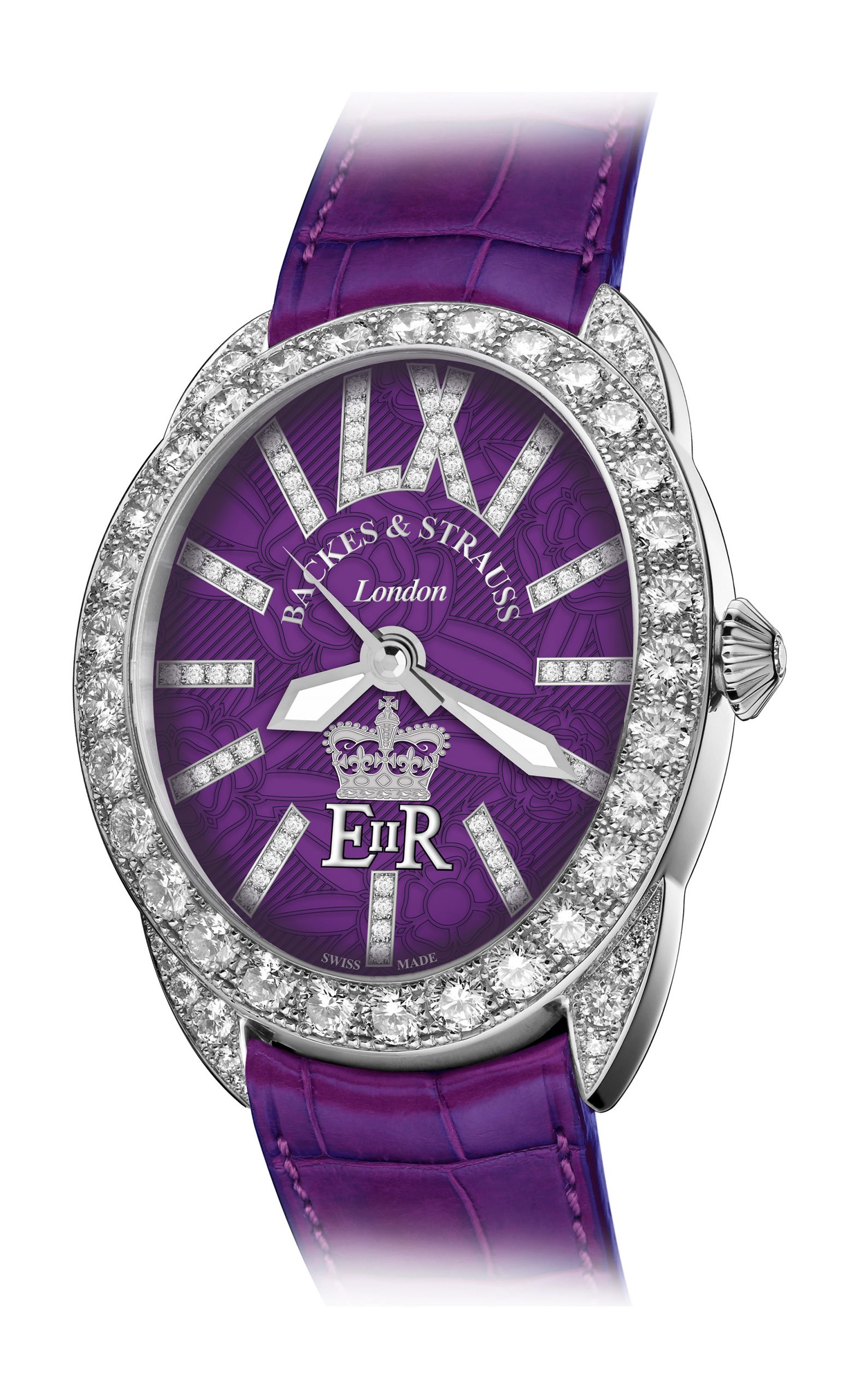 Backes & Strauss Regent Diamond Jubilee 3238 luxury timepiece - detailed view