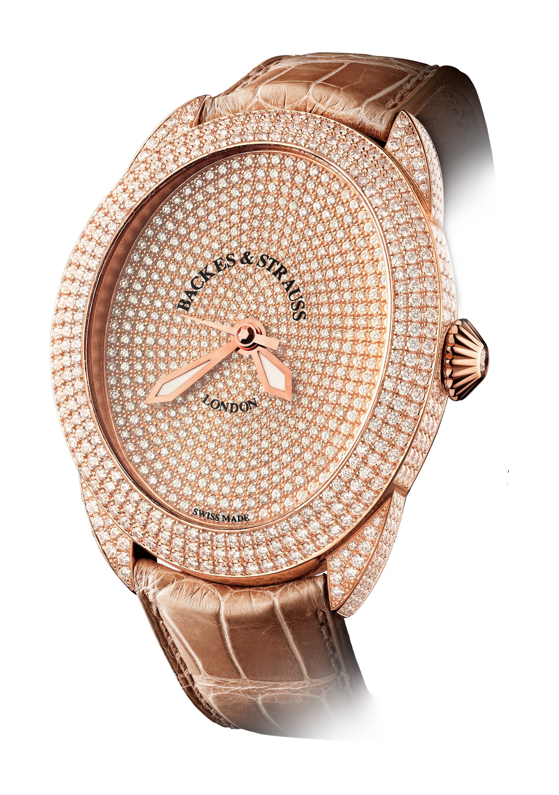 Backes & Strauss Regent Monarch 4047 luxury timepiece - detailed view