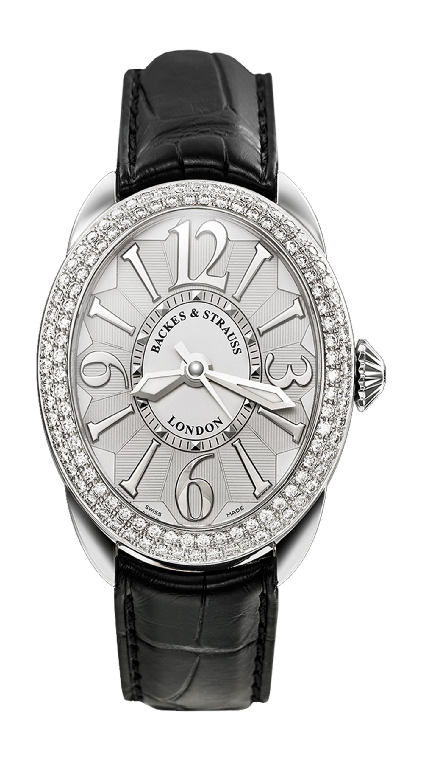 Backes & Strauss Regent Steel 3238 SP luxury timepiece - detailed view