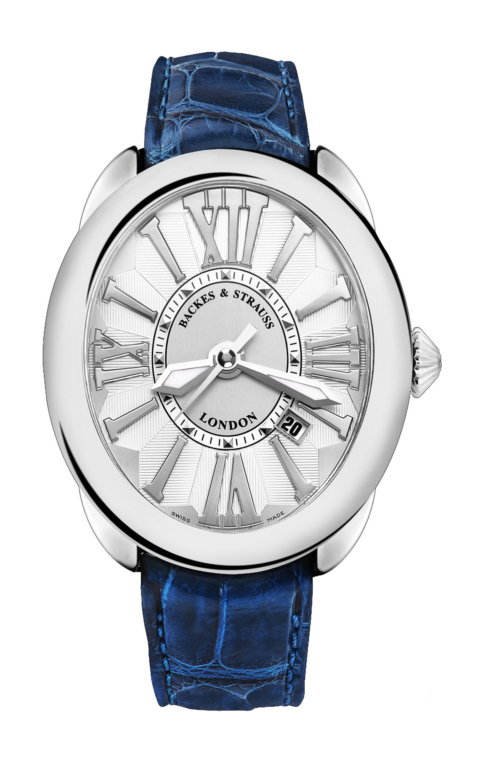 Backes & Strauss Regent Steel 4452 luxury timepiece - detailed view
