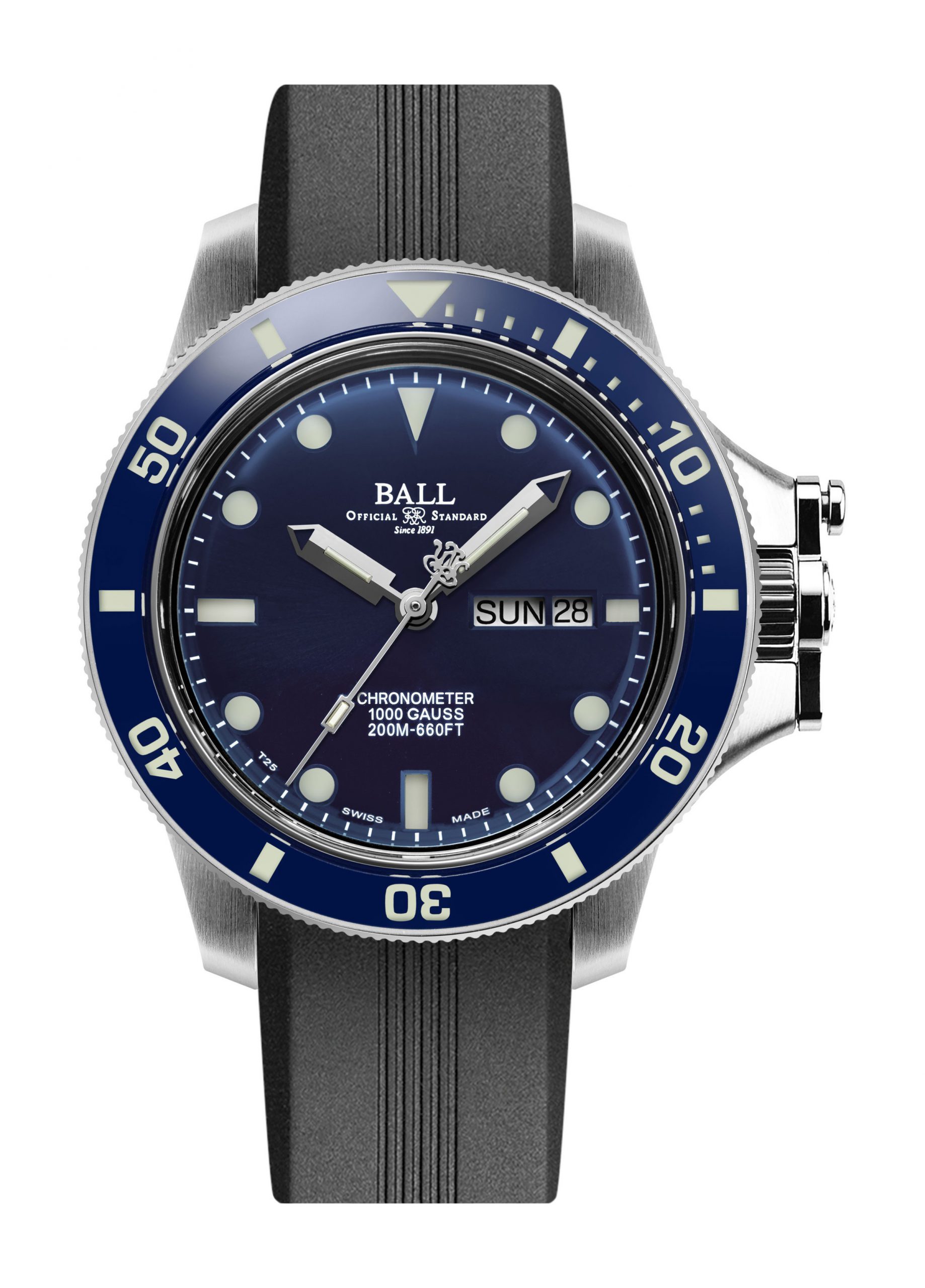 BALL Engineer Hydrocarbon Original (43mm) luxury timepiece - detailed view
