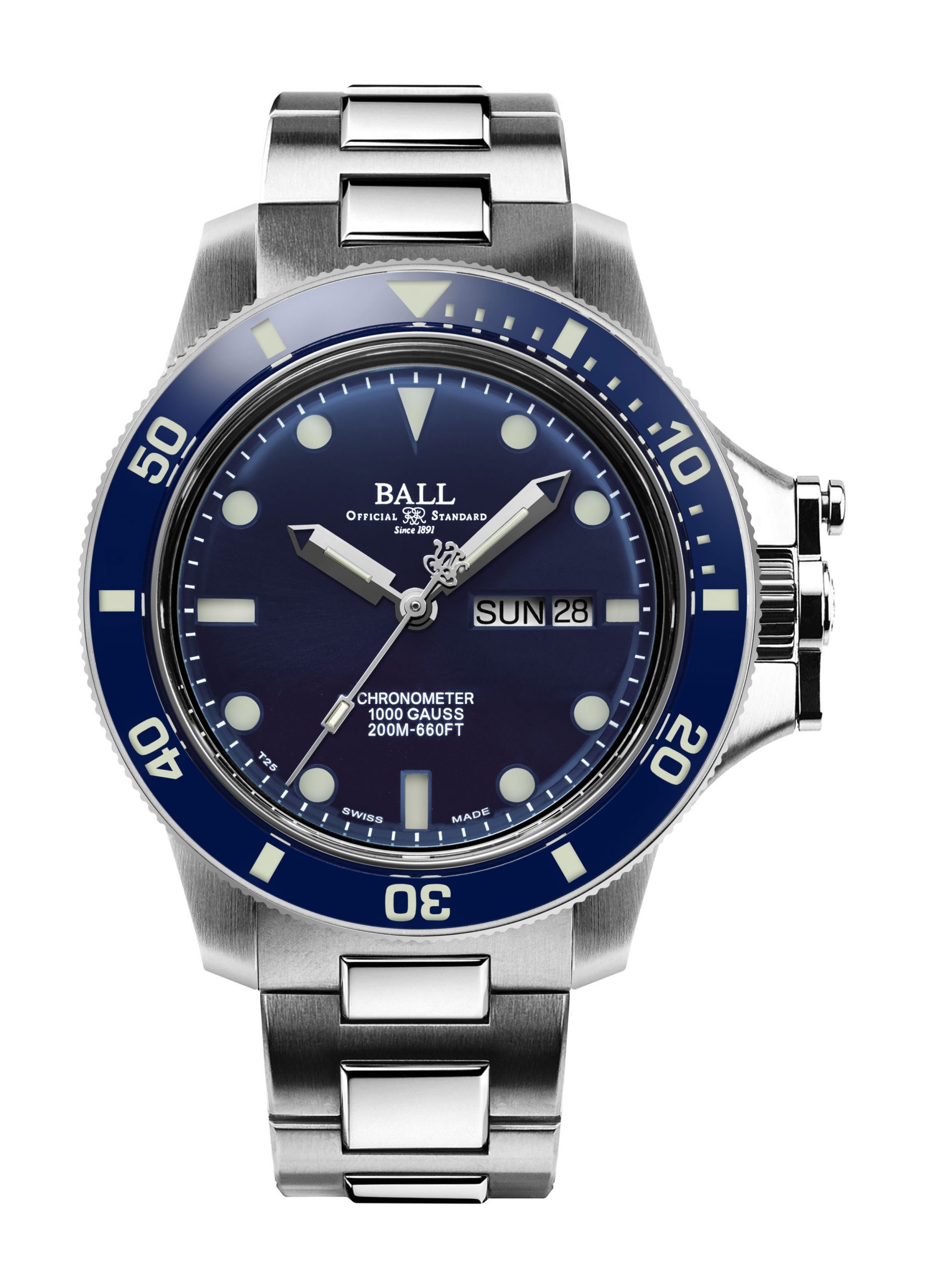 BALL Engineer Hydrocarbon Original (43mm) luxury timepiece - detailed view