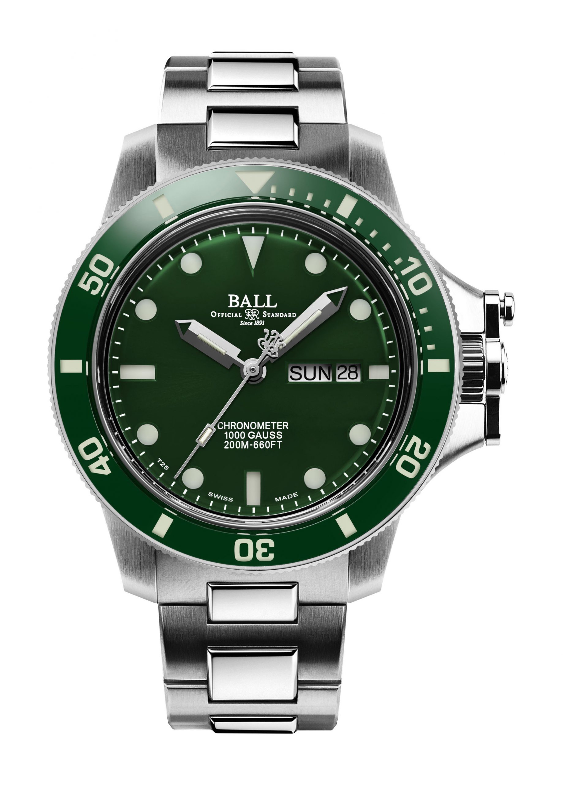 BALL Engineer Hydrocarbon Original (43mm) luxury timepiece - detailed view