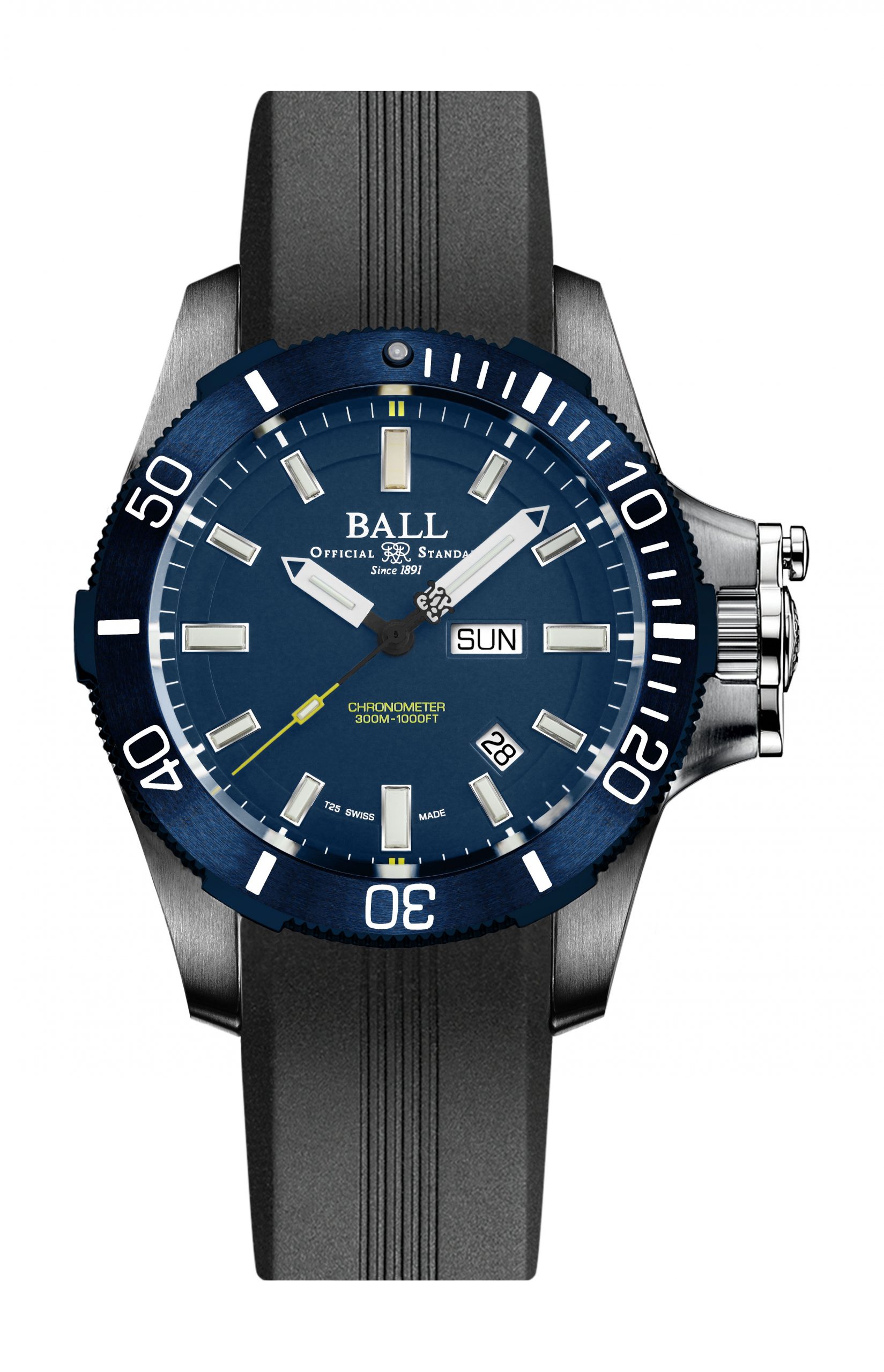 BALL Engineer Hydrocarbon Submarine Warfare luxury timepiece - detailed view