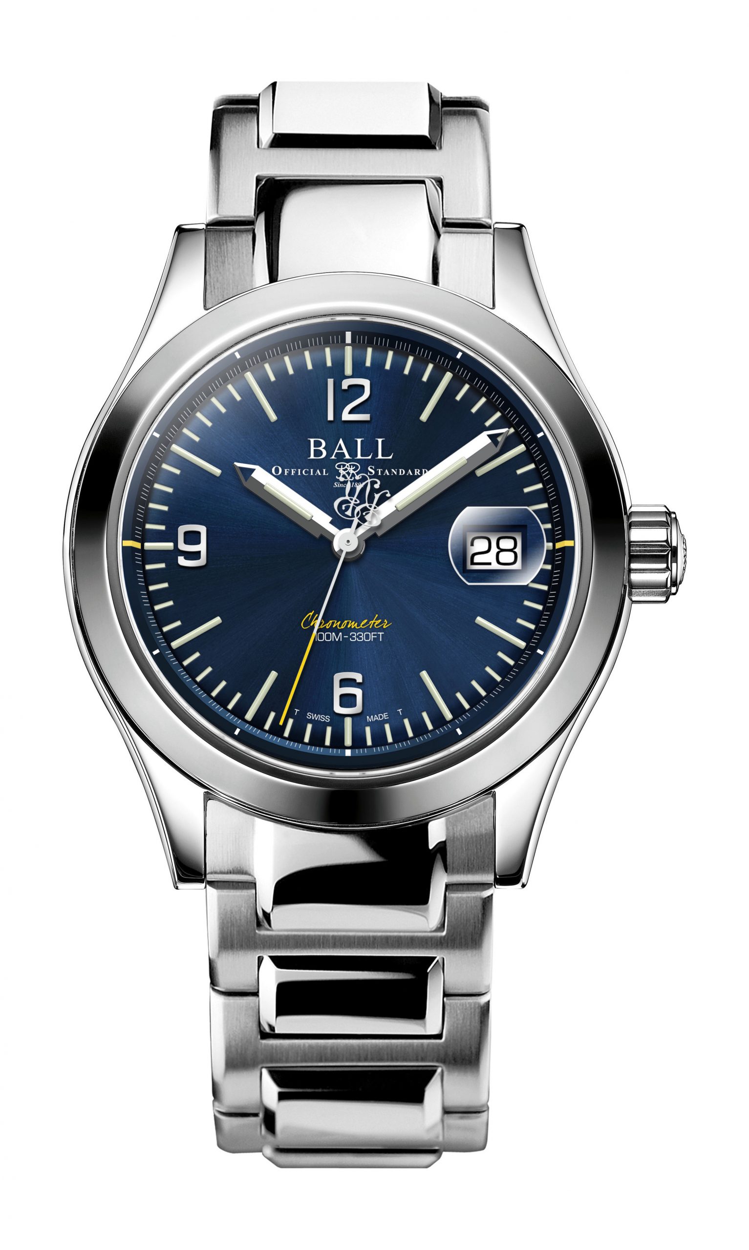 BALL Engineer II Best Steel luxury timepiece - detailed view