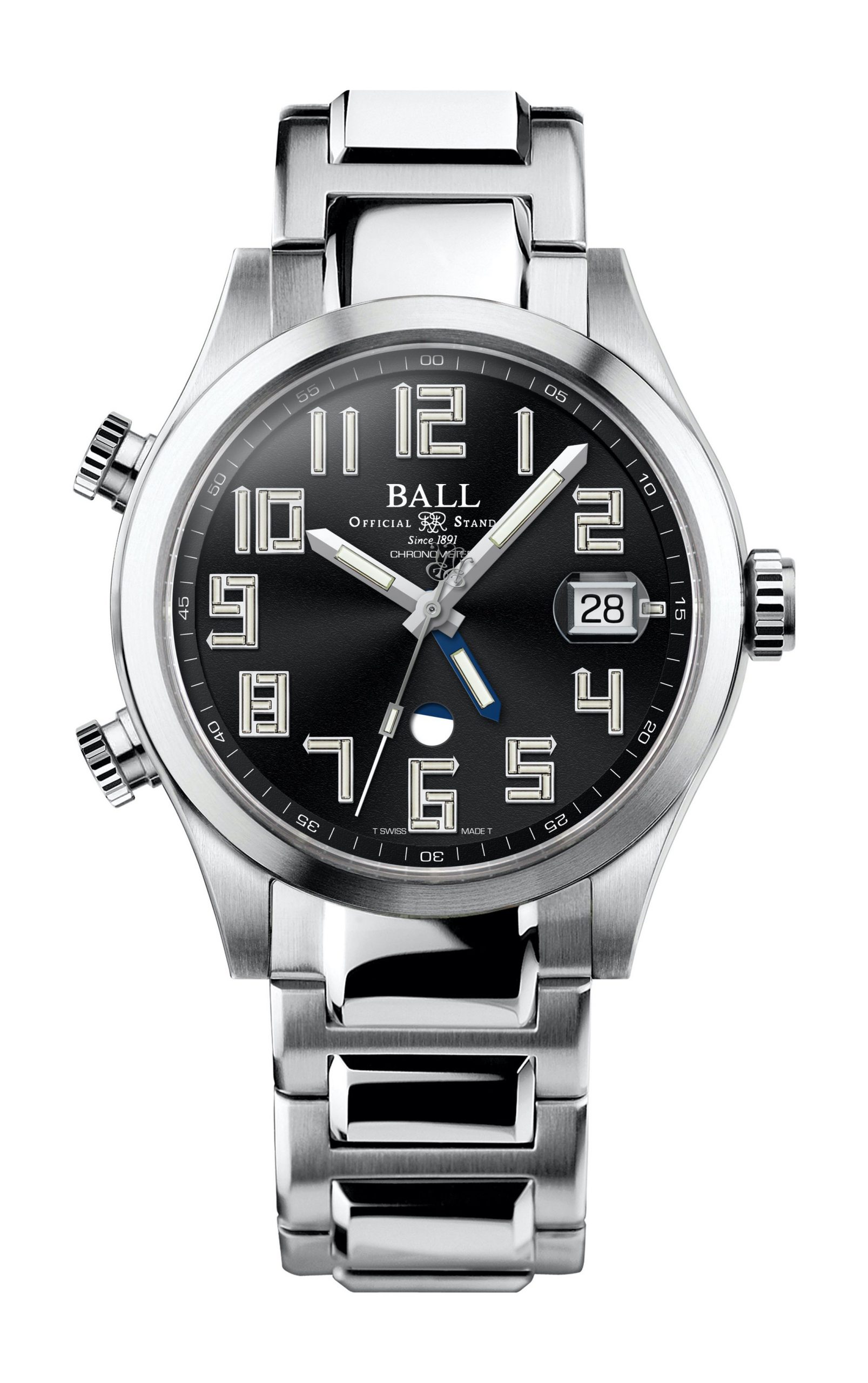 BALL Engineer II TimeTrekker luxury timepiece - detailed view