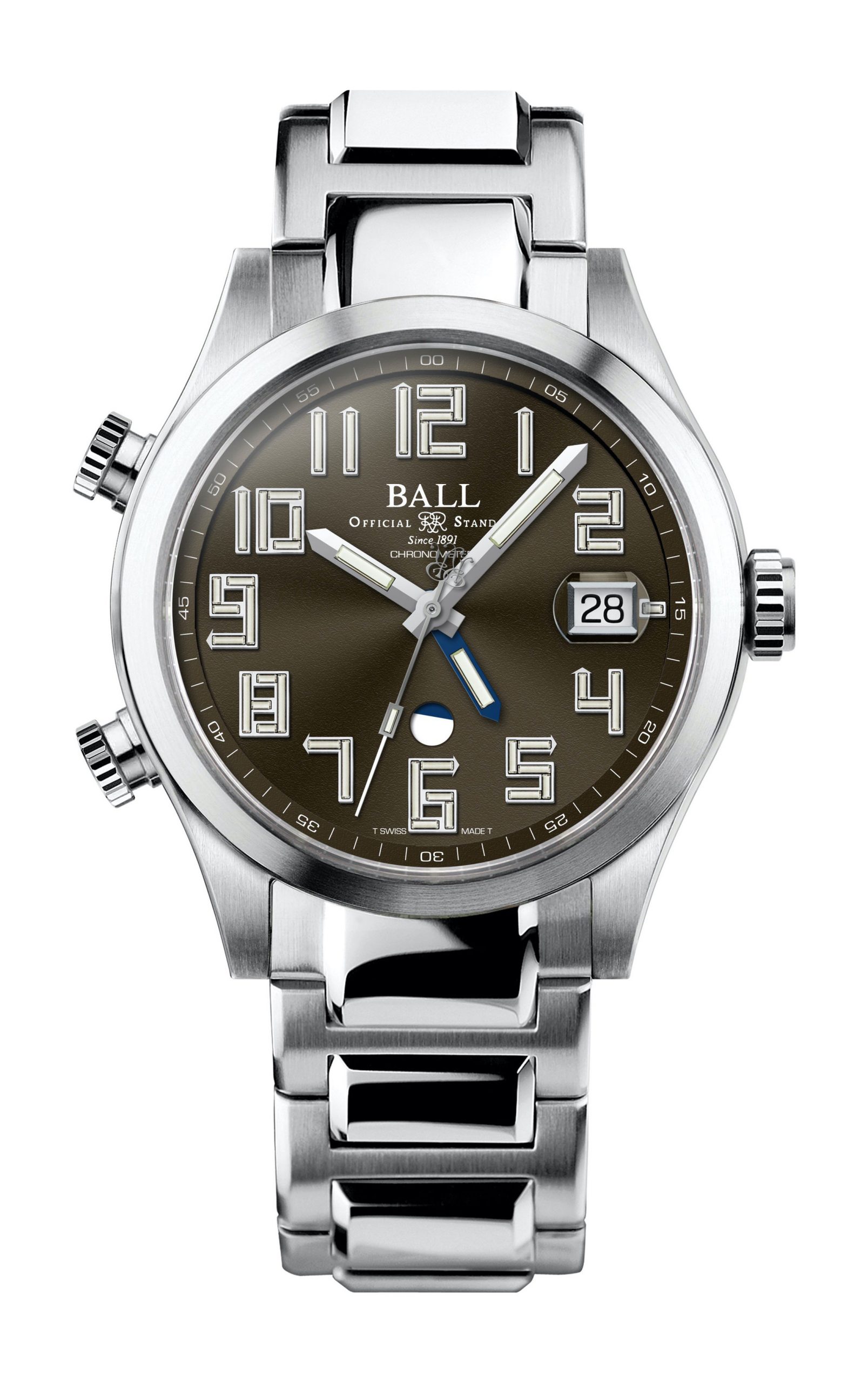 BALL Engineer II TimeTrekker luxury timepiece - detailed view