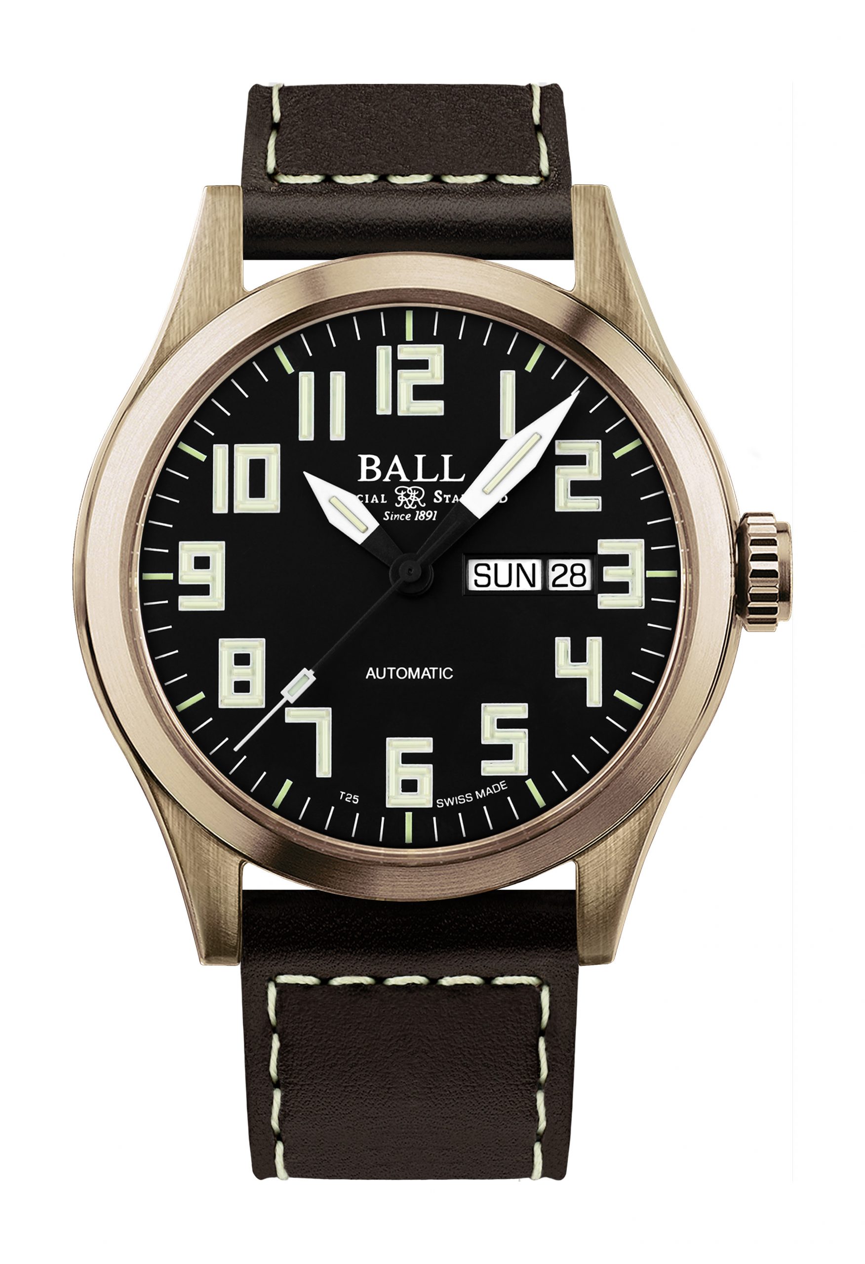 BALL Engineer III Bronze luxury timepiece - detailed view