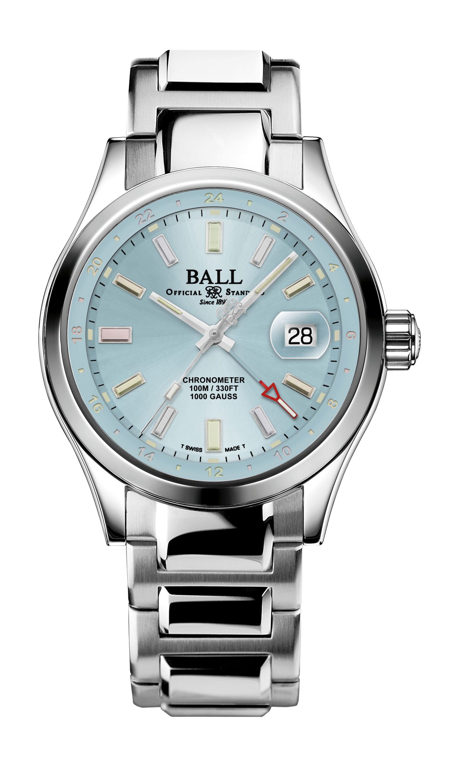 BALL Engineer III Endurance 1917 GMT 41 luxury timepiece - detailed view