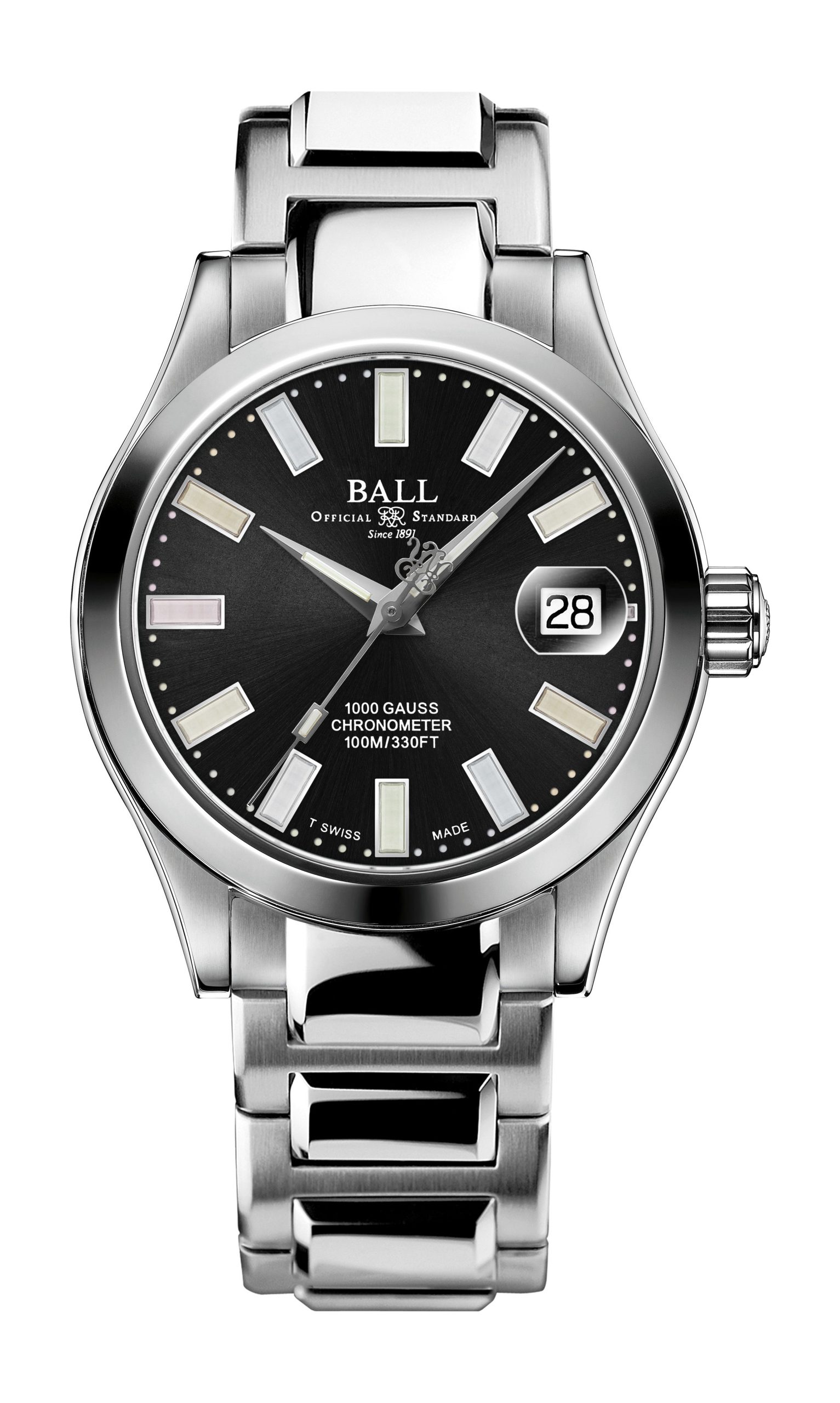 BALL Engineer III Marvelight Chronometer 36 luxury timepiece - detailed view