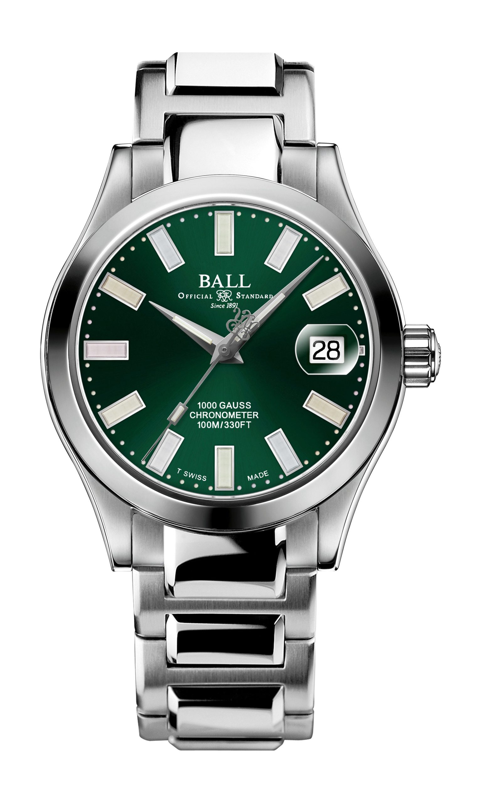 BALL Engineer III Marvelight Chronometer 36 luxury timepiece - detailed view