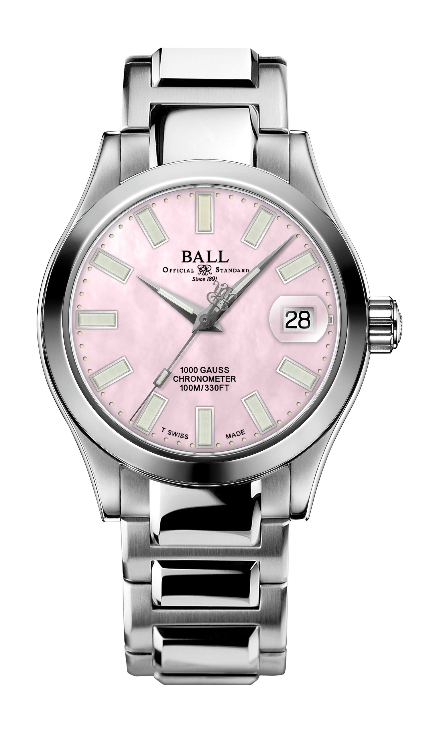 BALL Engineer III Marvelight Chronometer 36 luxury timepiece - detailed view