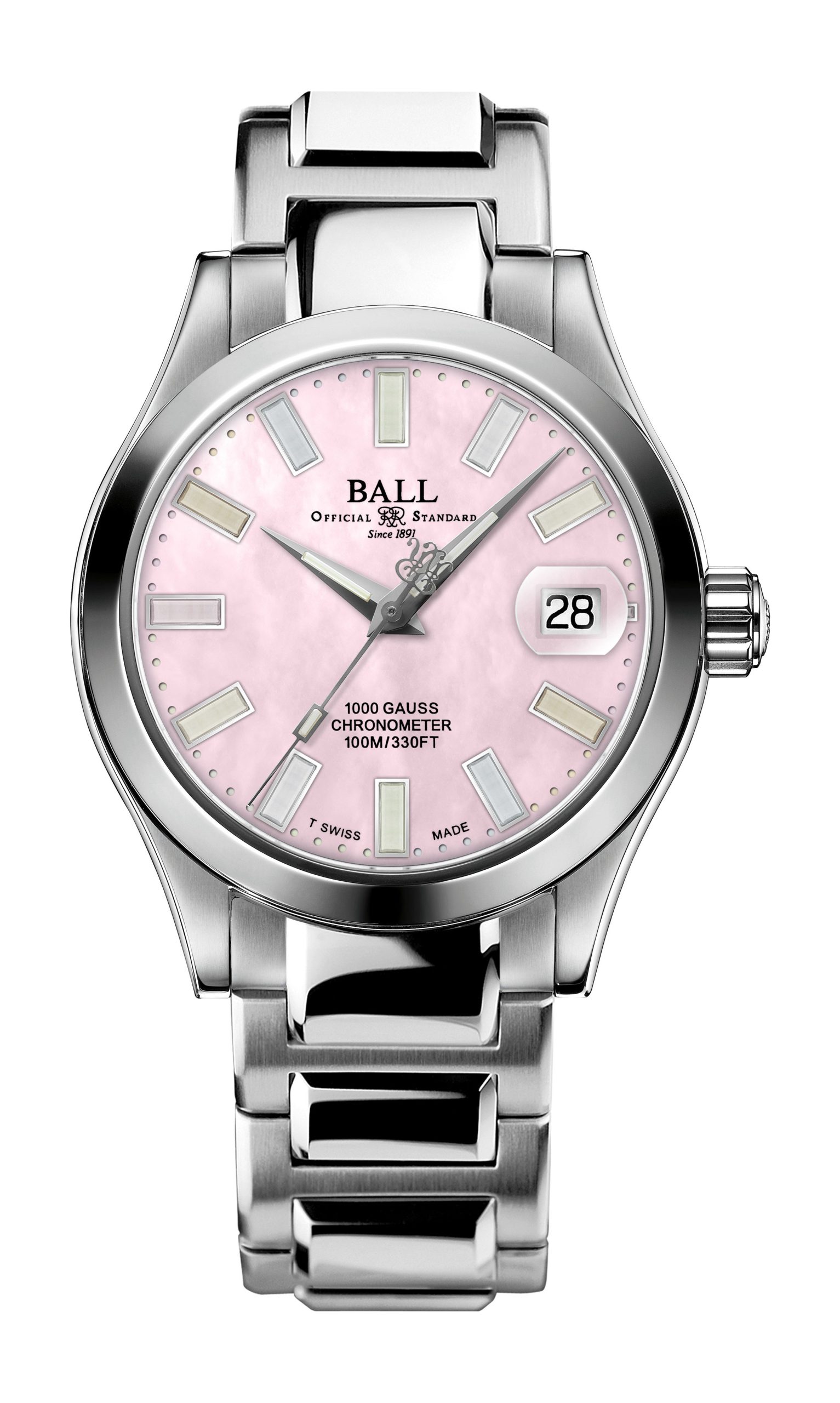 BALL Engineer III Marvelight Chronometer 36 luxury timepiece - detailed view