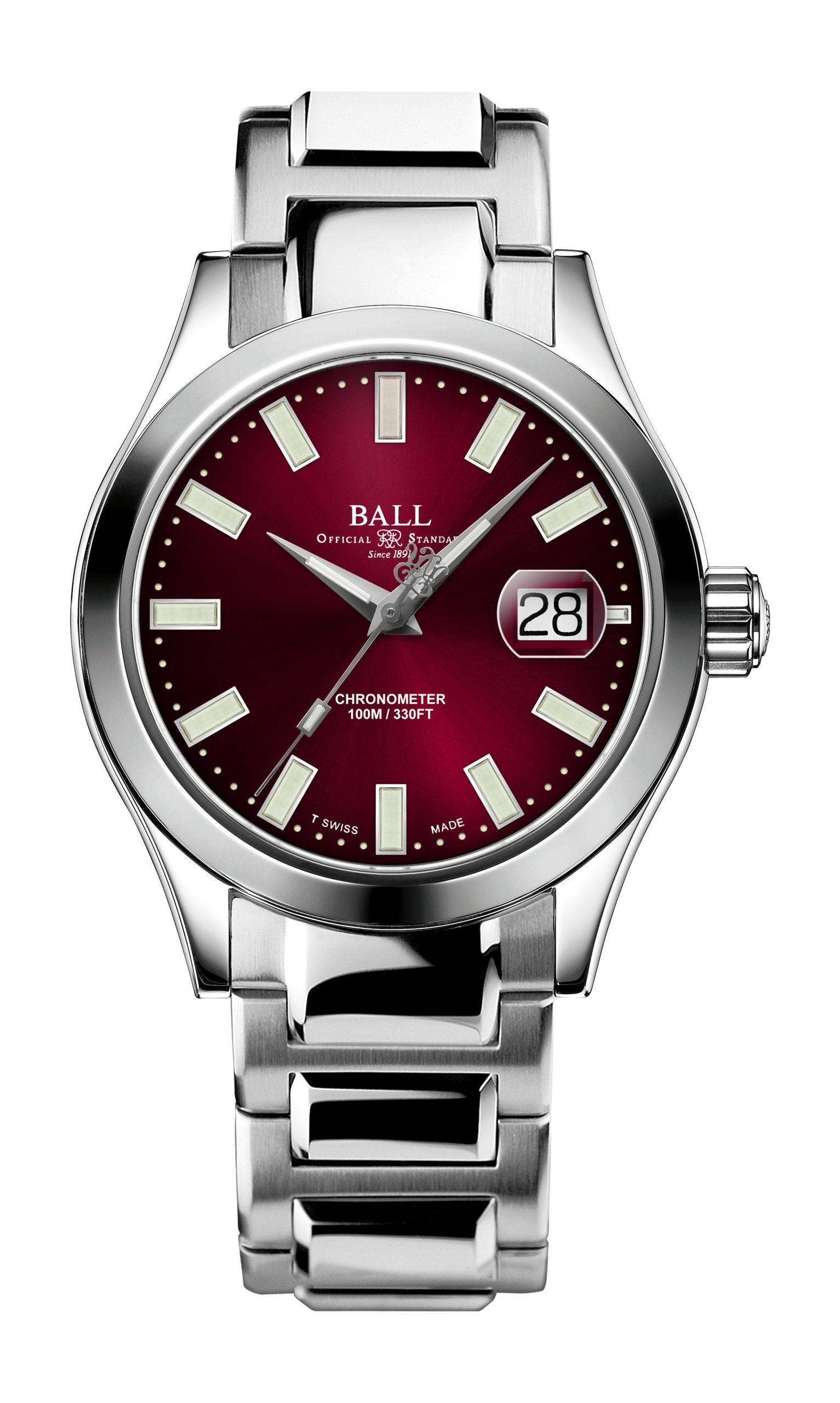 BALL Engineer III Marvelight Chronometer 40 luxury timepiece - detailed view