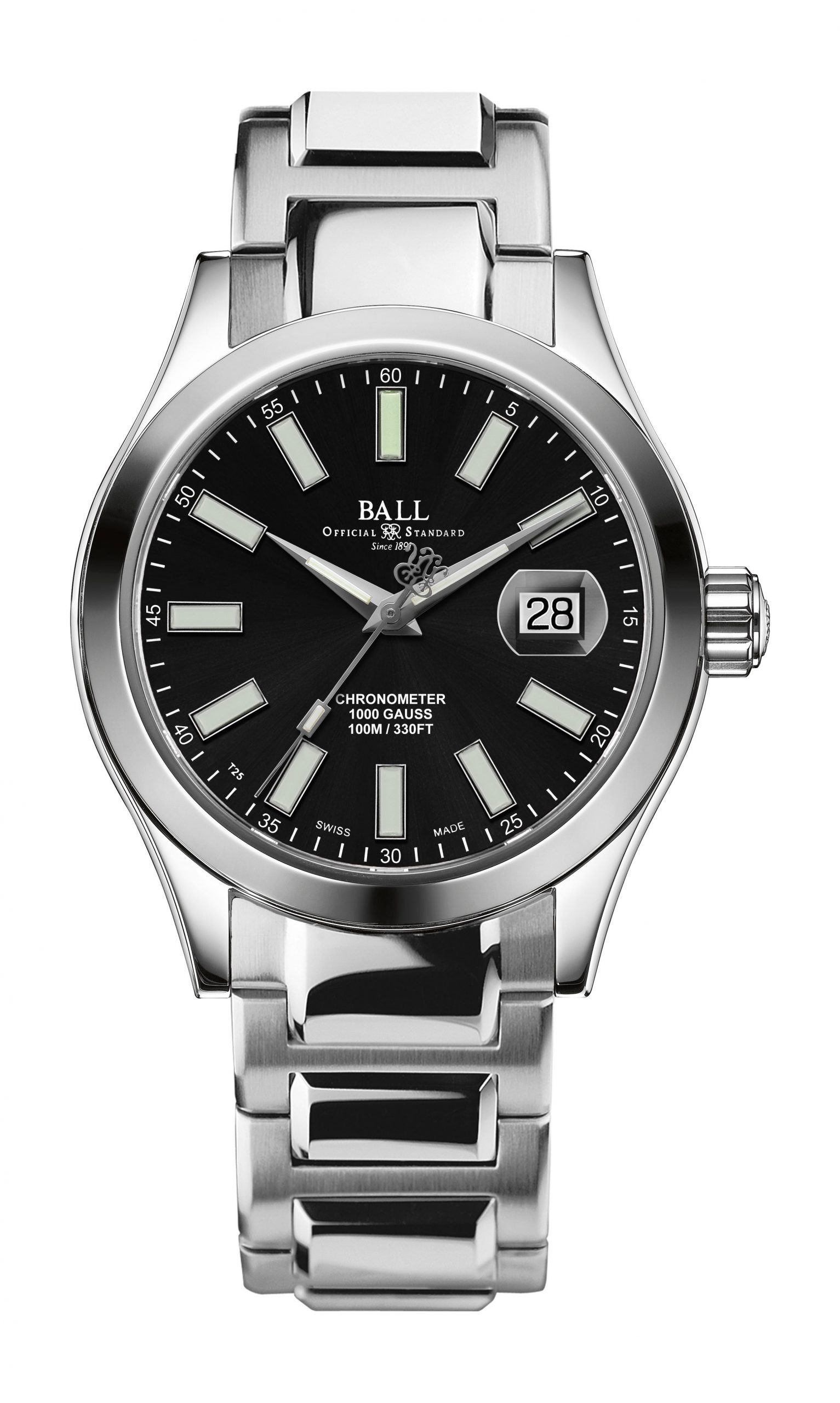 BALL Engineer III Marvelight Chronometer 40 luxury timepiece - detailed view
