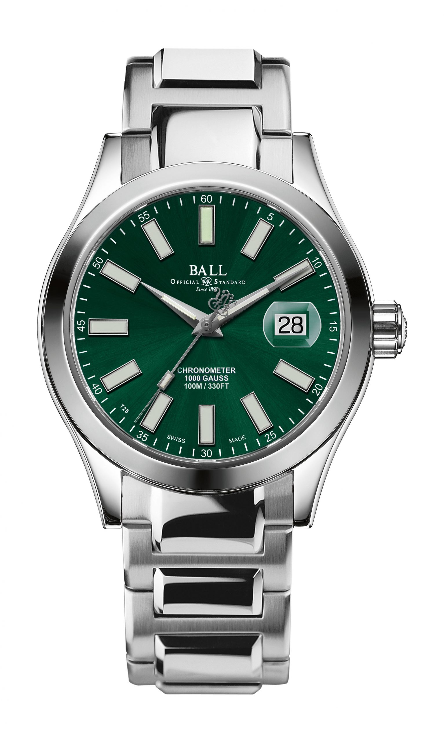 BALL Engineer III Marvelight Chronometer 40 luxury timepiece - detailed view