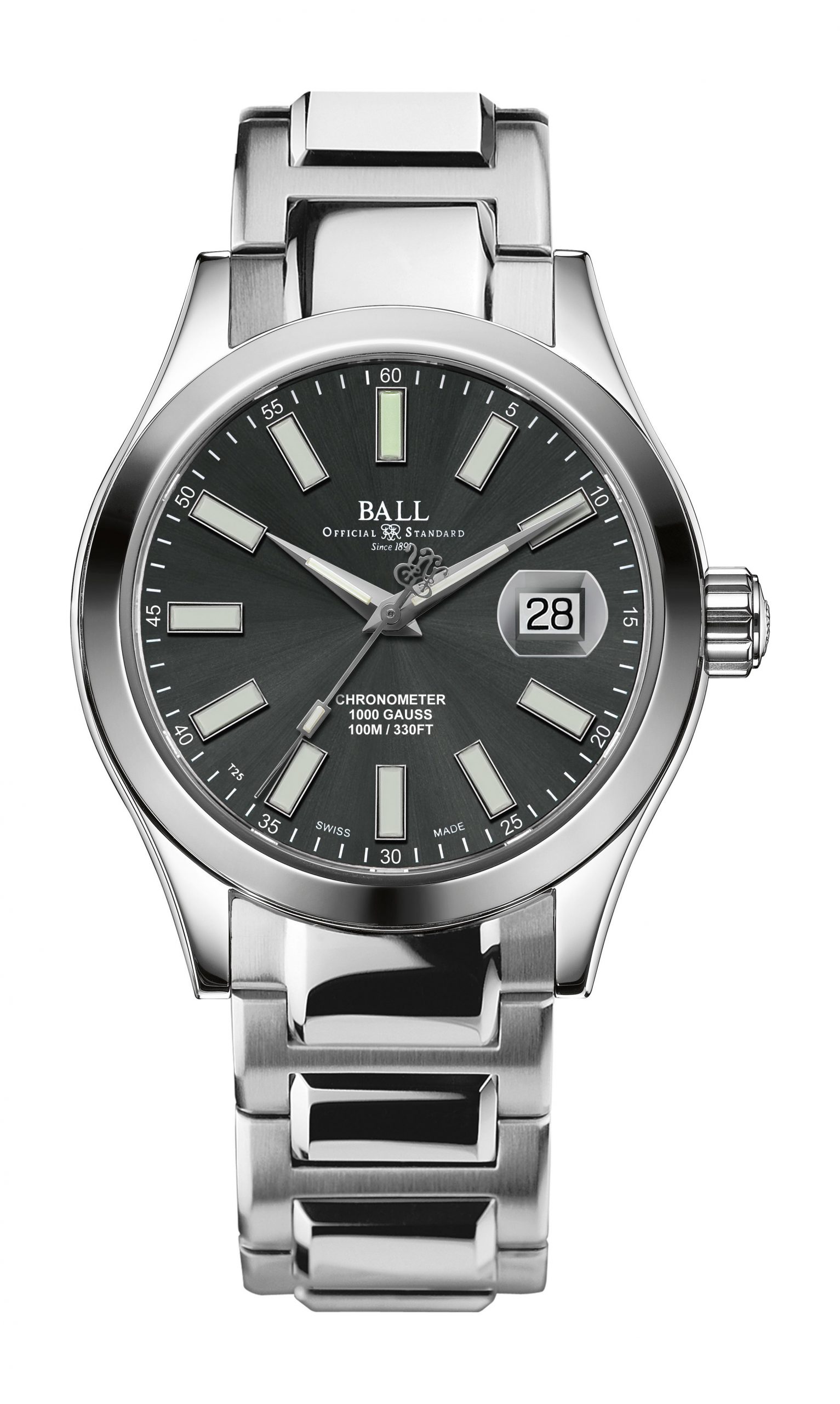 BALL Engineer III Marvelight Chronometer 40 luxury timepiece - detailed view