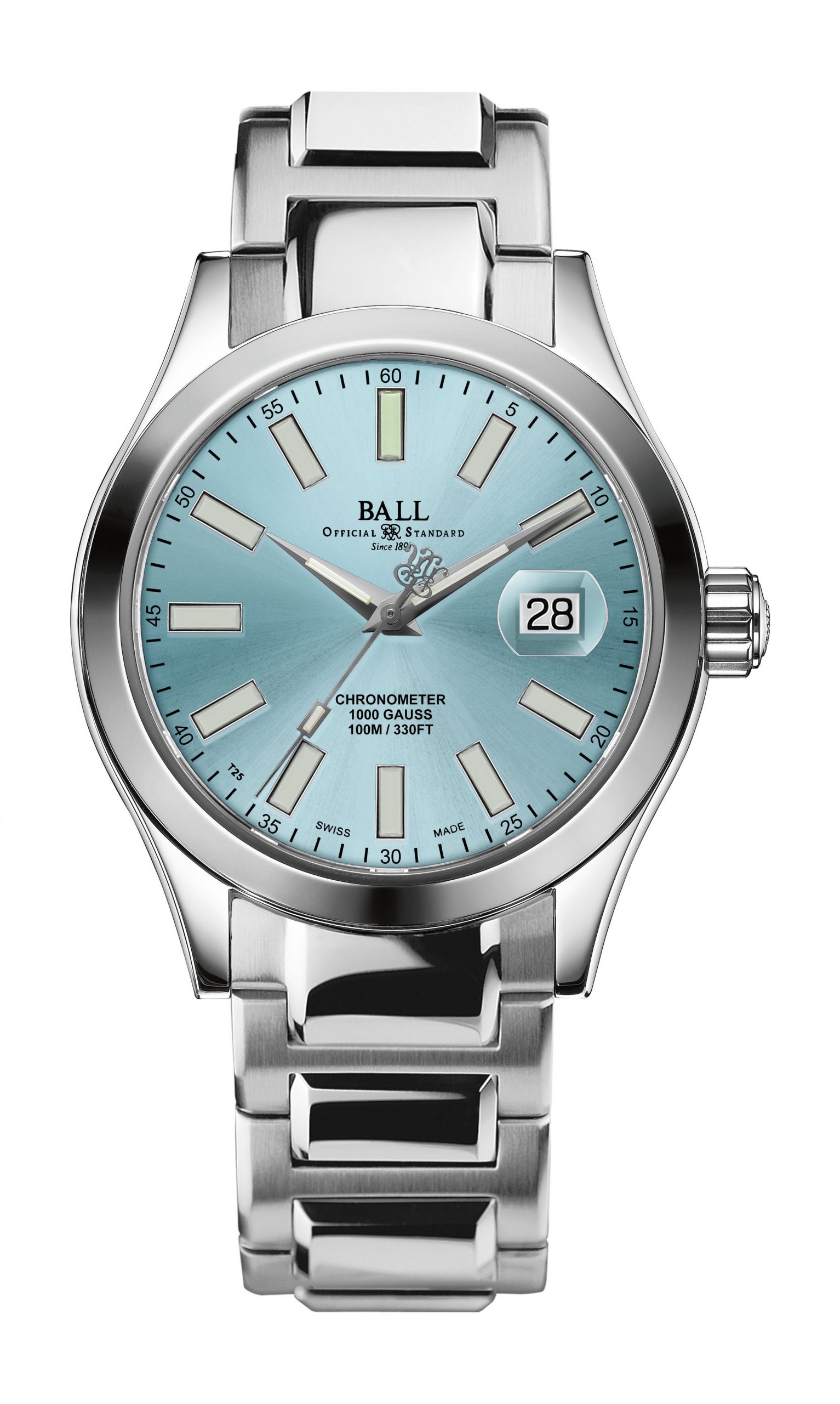 BALL Engineer III Marvelight Chronometer 40 luxury timepiece - detailed view