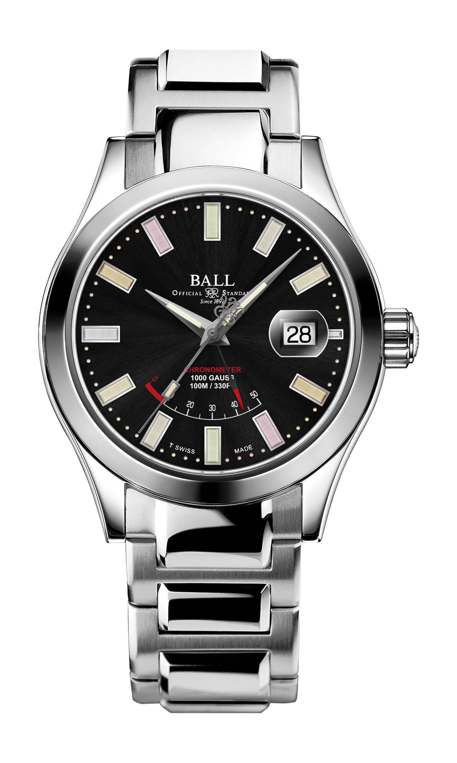 BALL Engineer III Marvelight Chronometer 40 luxury timepiece - detailed view
