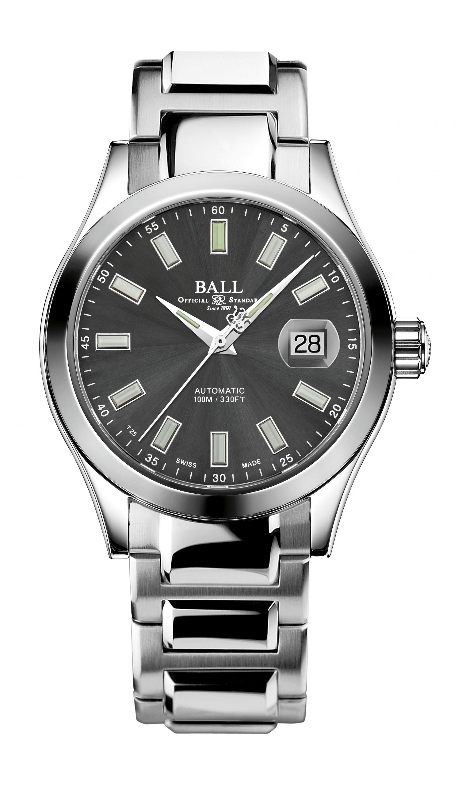 BALL Engineer III Marvelight luxury timepiece - detailed view