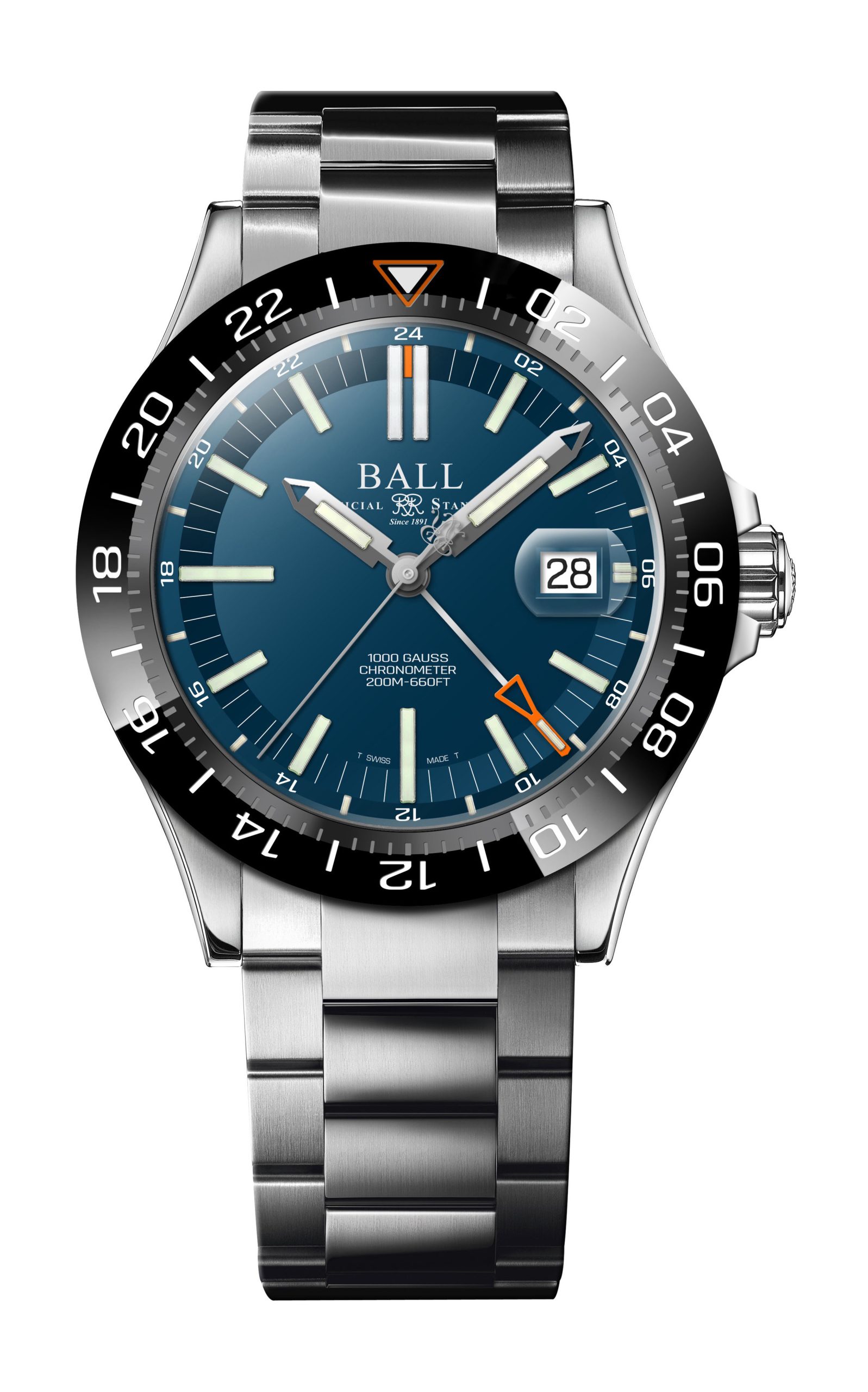 BALL Engineer III Outlier luxury timepiece - detailed view