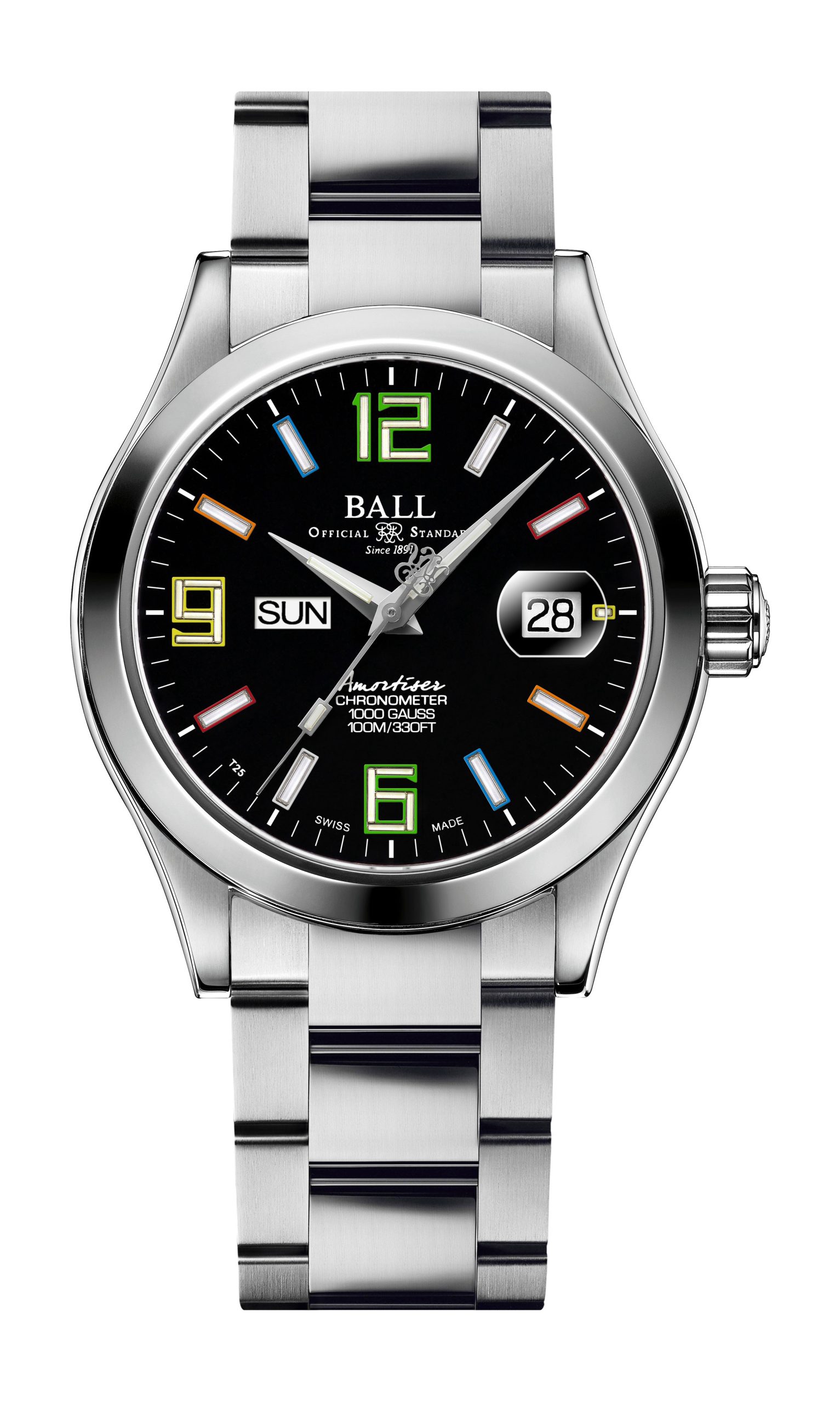 BALL Engineer III Pioneer II 40 luxury timepiece - detailed view