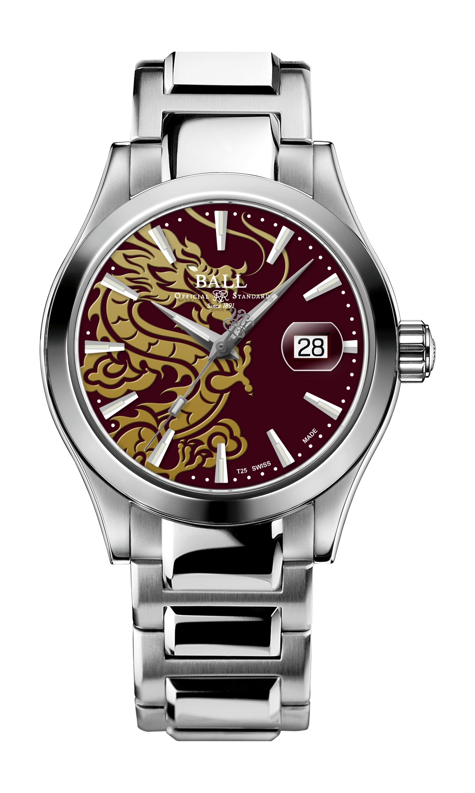 BALL Engineer III Soaring  Dragon luxury timepiece - detailed view