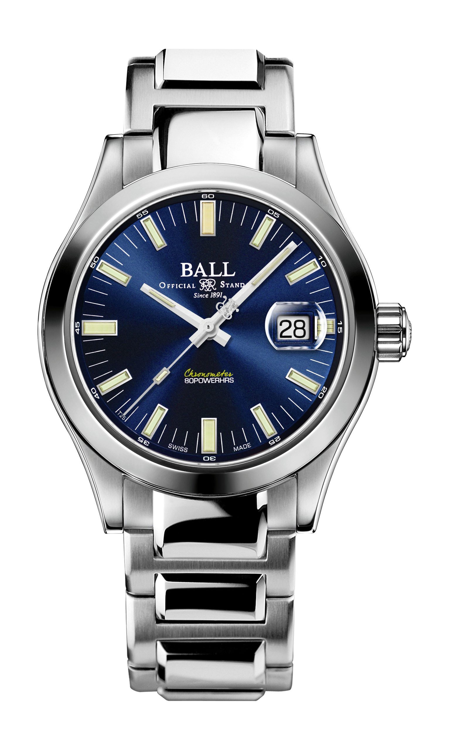 BALL Engineer M Marvelight 40 luxury timepiece - detailed view