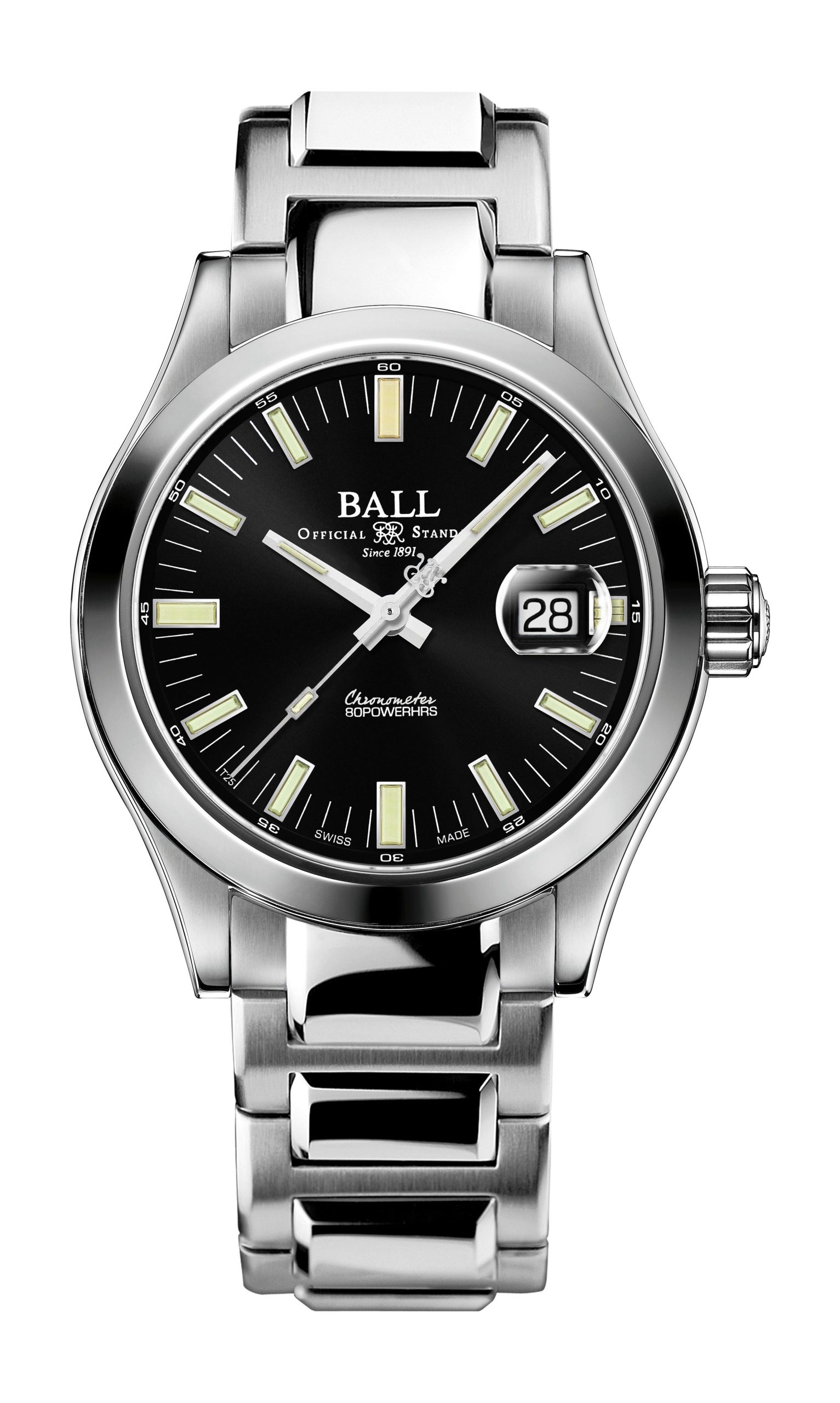 BALL Engineer M Marvelight 40 luxury timepiece - detailed view