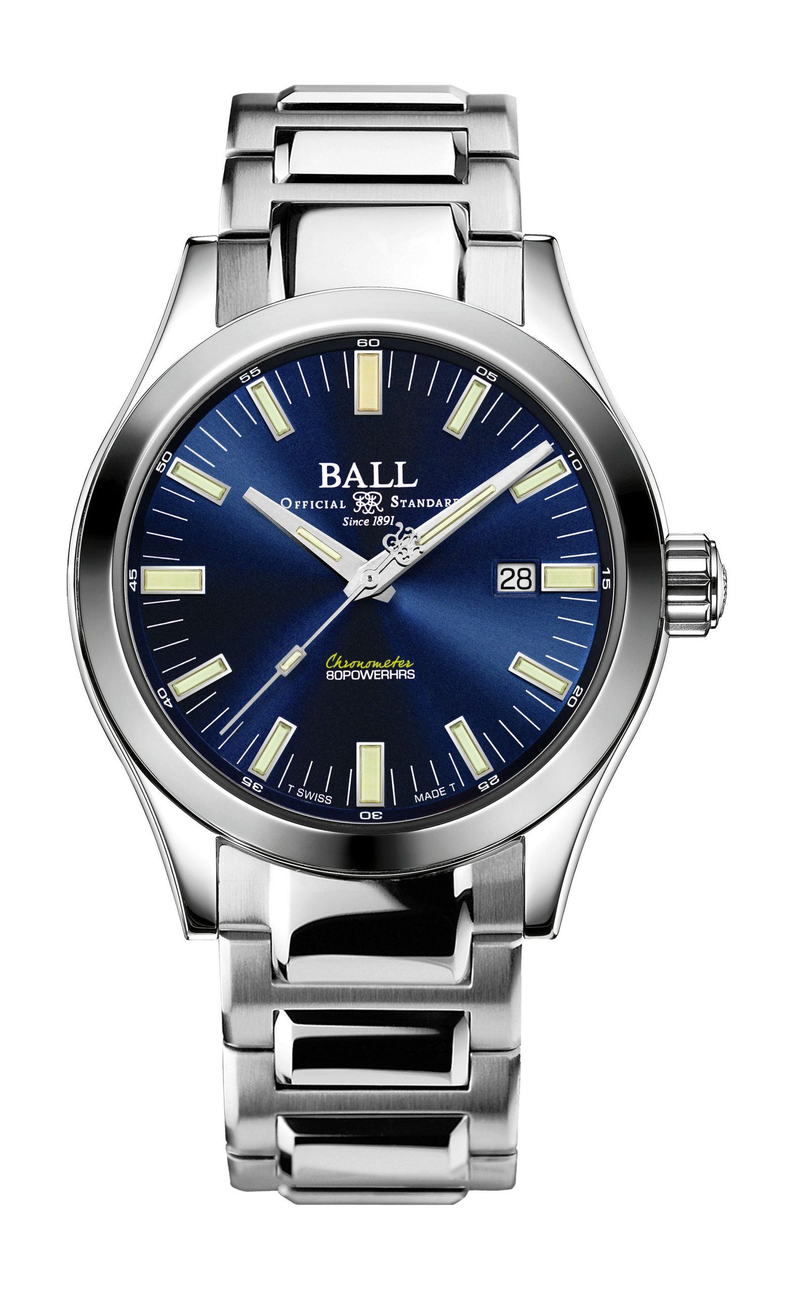 BALL Engineer M Marvelight 43 luxury timepiece - detailed view