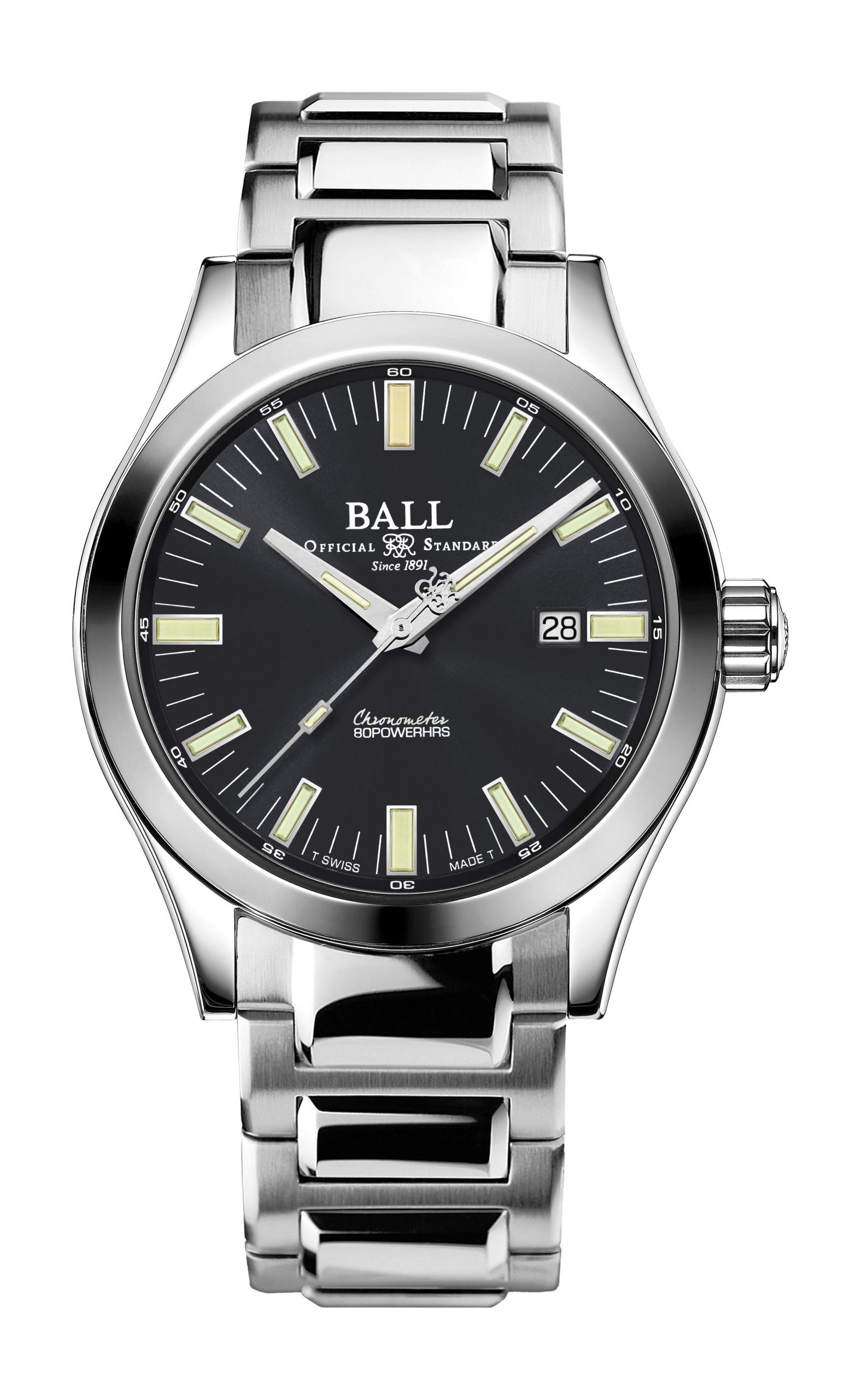 BALL Engineer M Marvelight 43 luxury timepiece - detailed view