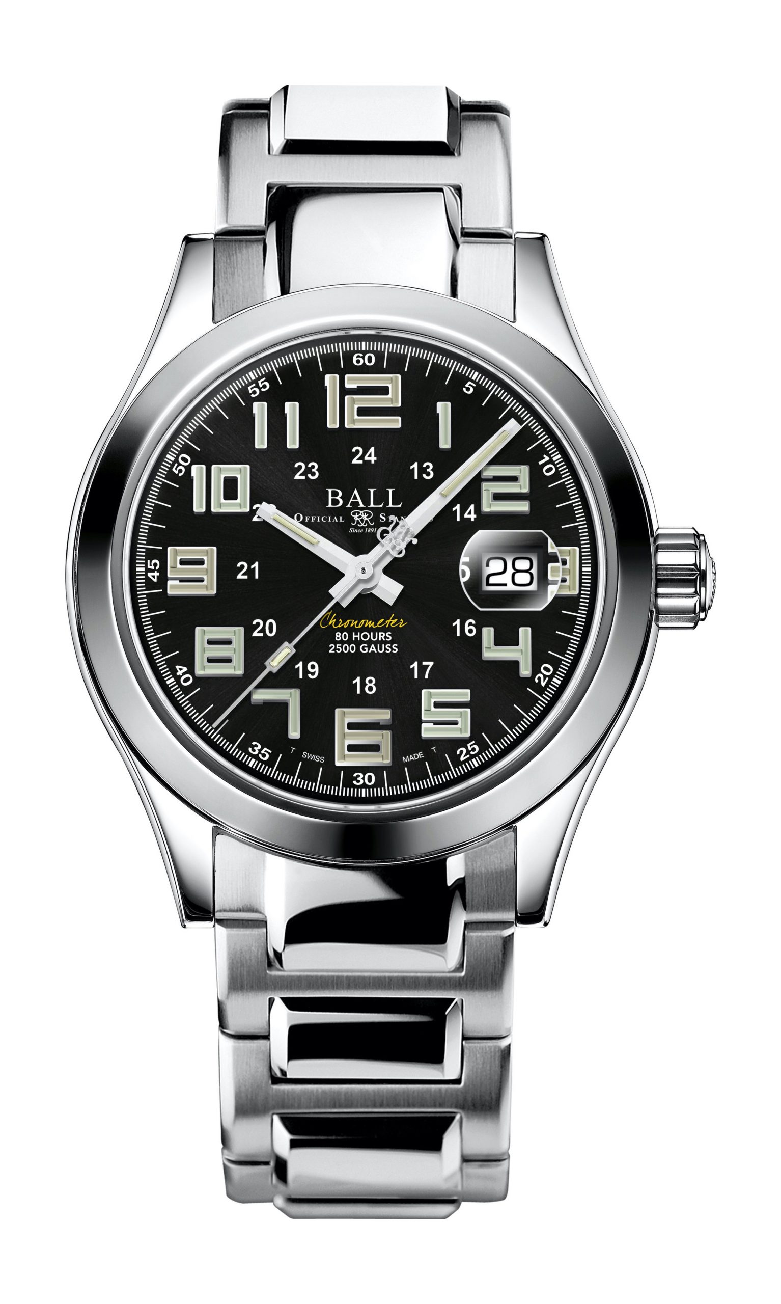 BALL Engineer M Pioneer luxury timepiece - detailed view