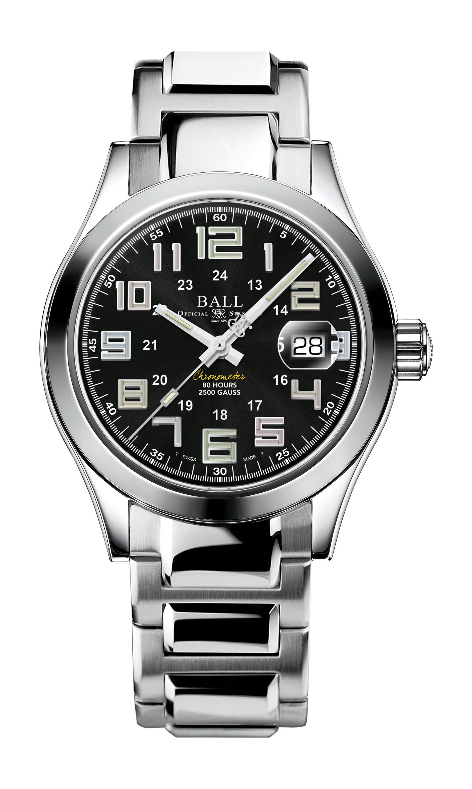 BALL Engineer M Pioneer luxury timepiece - detailed view
