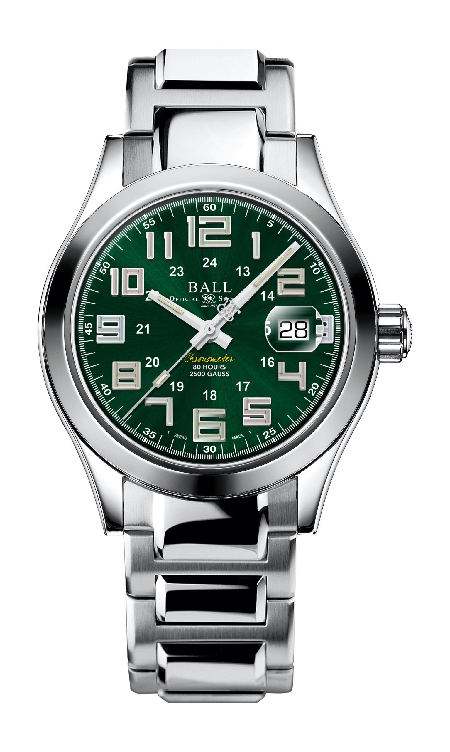 BALL Engineer M Pioneer luxury timepiece - detailed view