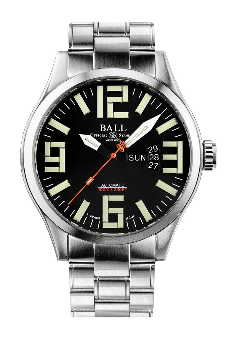 BALL Engineer Master II Aviator Oversize luxury timepiece - detailed view