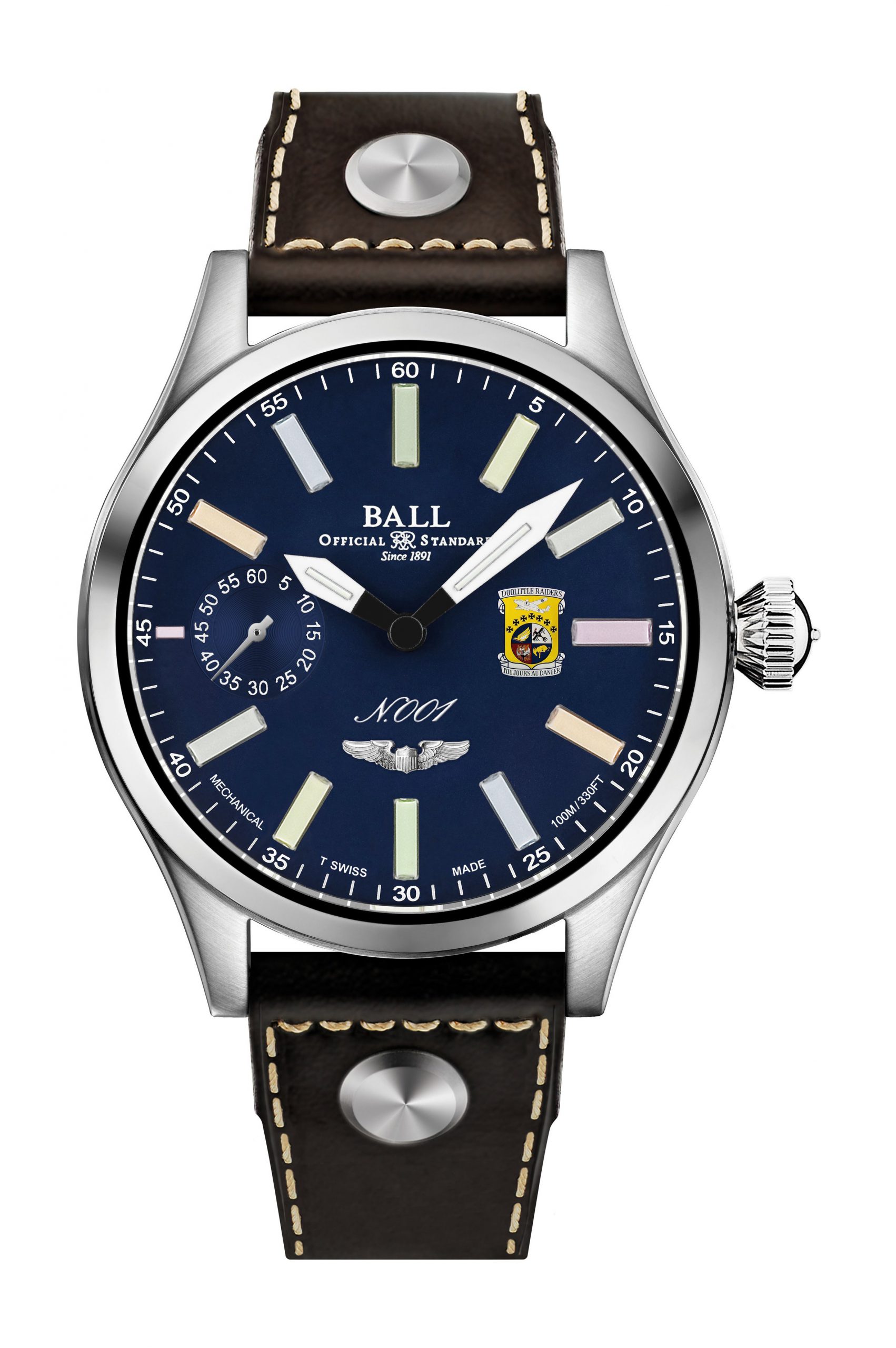 BALL Engineer Master II Doolittle Raiders 46 luxury timepiece - detailed view