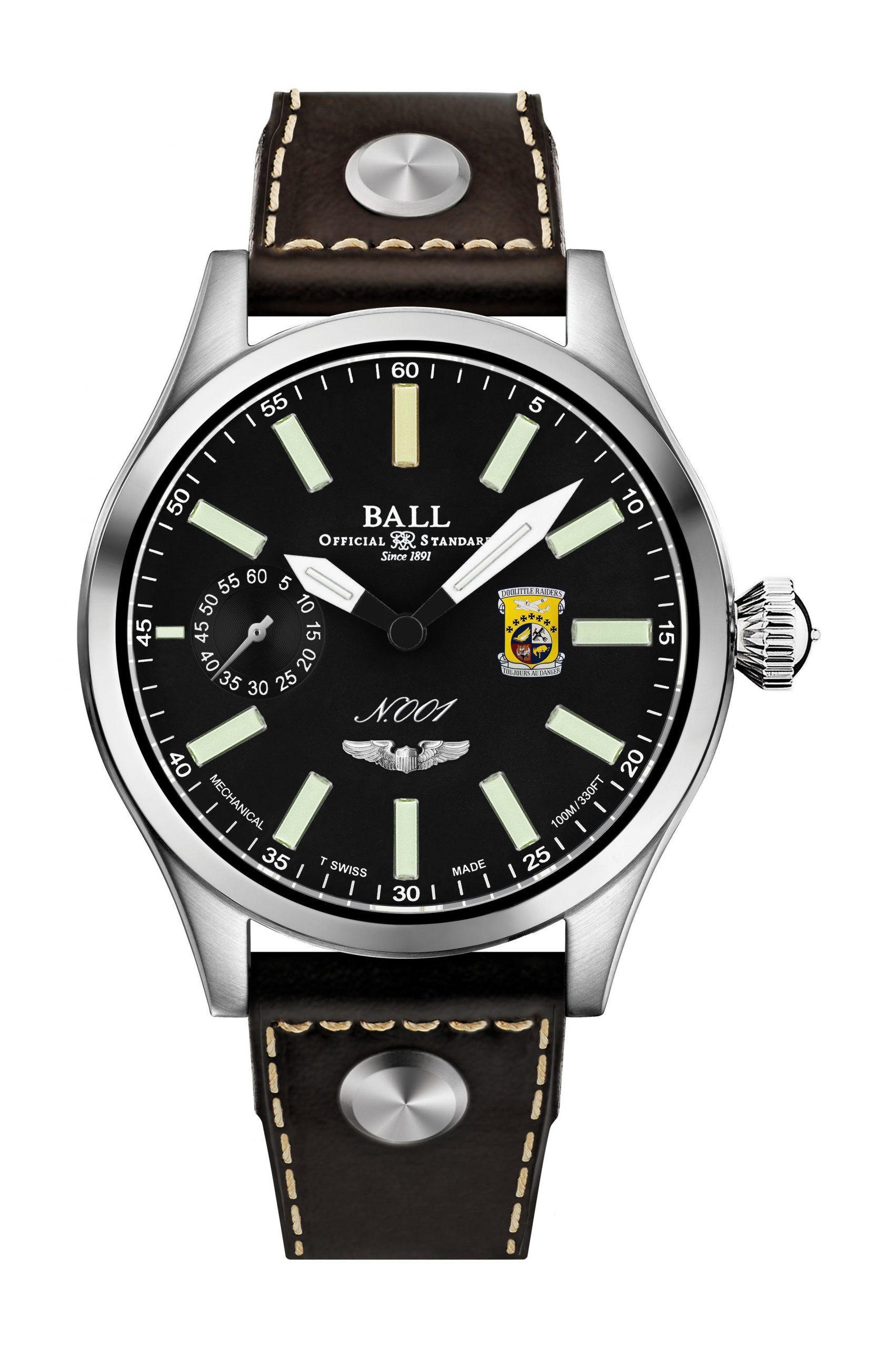 BALL Engineer Master II Doolittle Raiders 46 luxury timepiece - detailed view