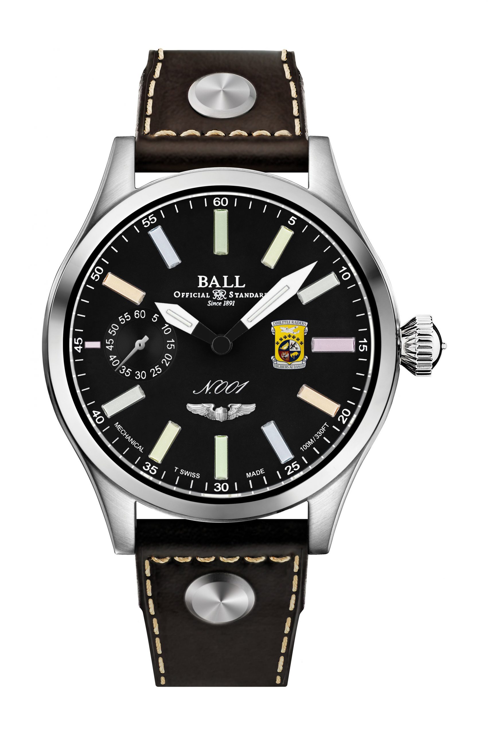 BALL Engineer Master II Doolittle Raiders 46 luxury timepiece - detailed view