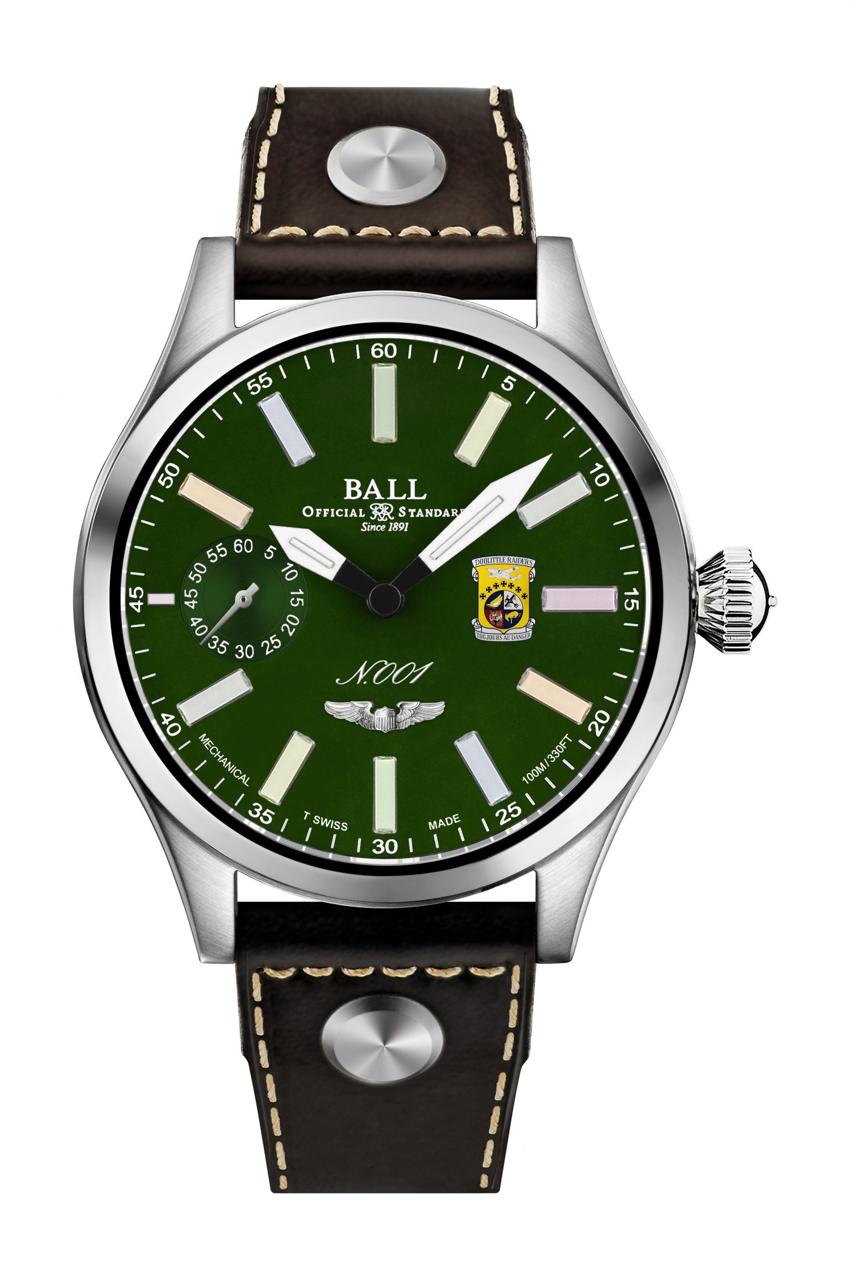 BALL Engineer Master II Doolittle Raiders 46 luxury timepiece - detailed view