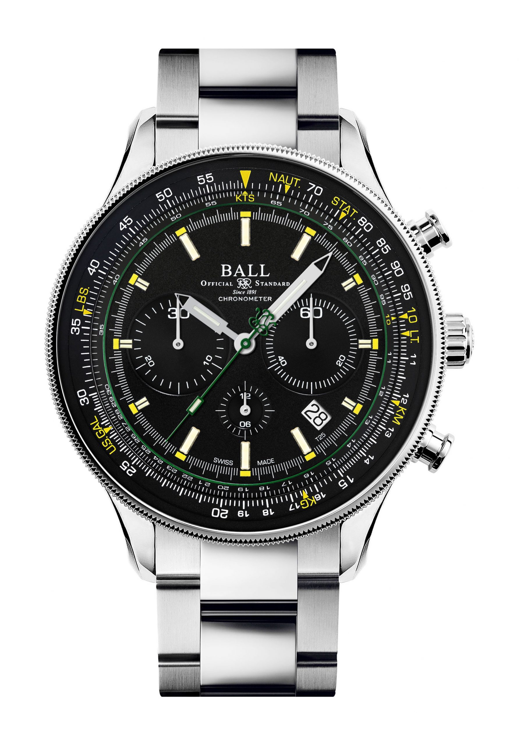 BALL Engineer Master II Normandy luxury timepiece - detailed view