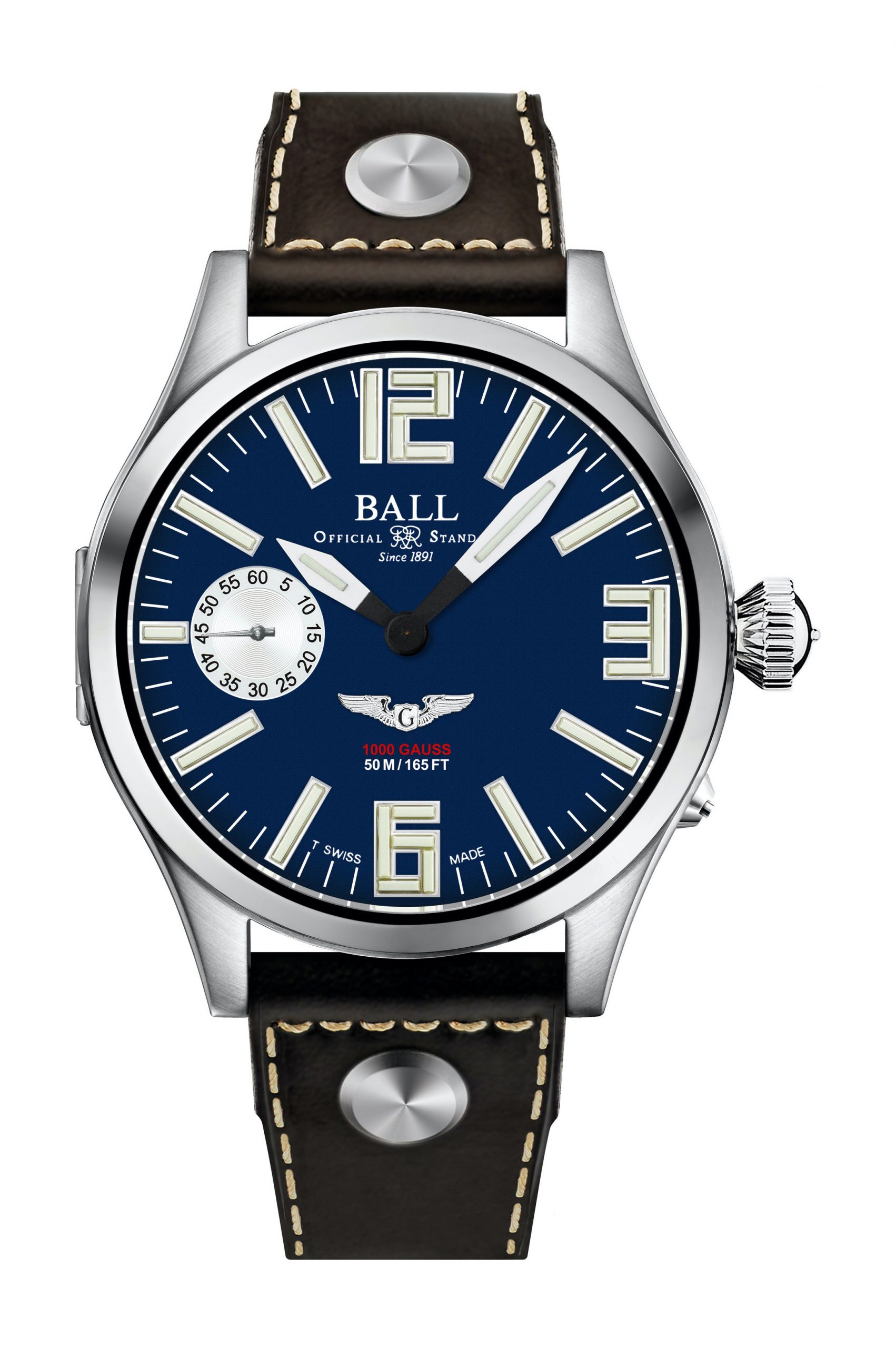 BALL Engineer Master II Waco Glider luxury timepiece - detailed view