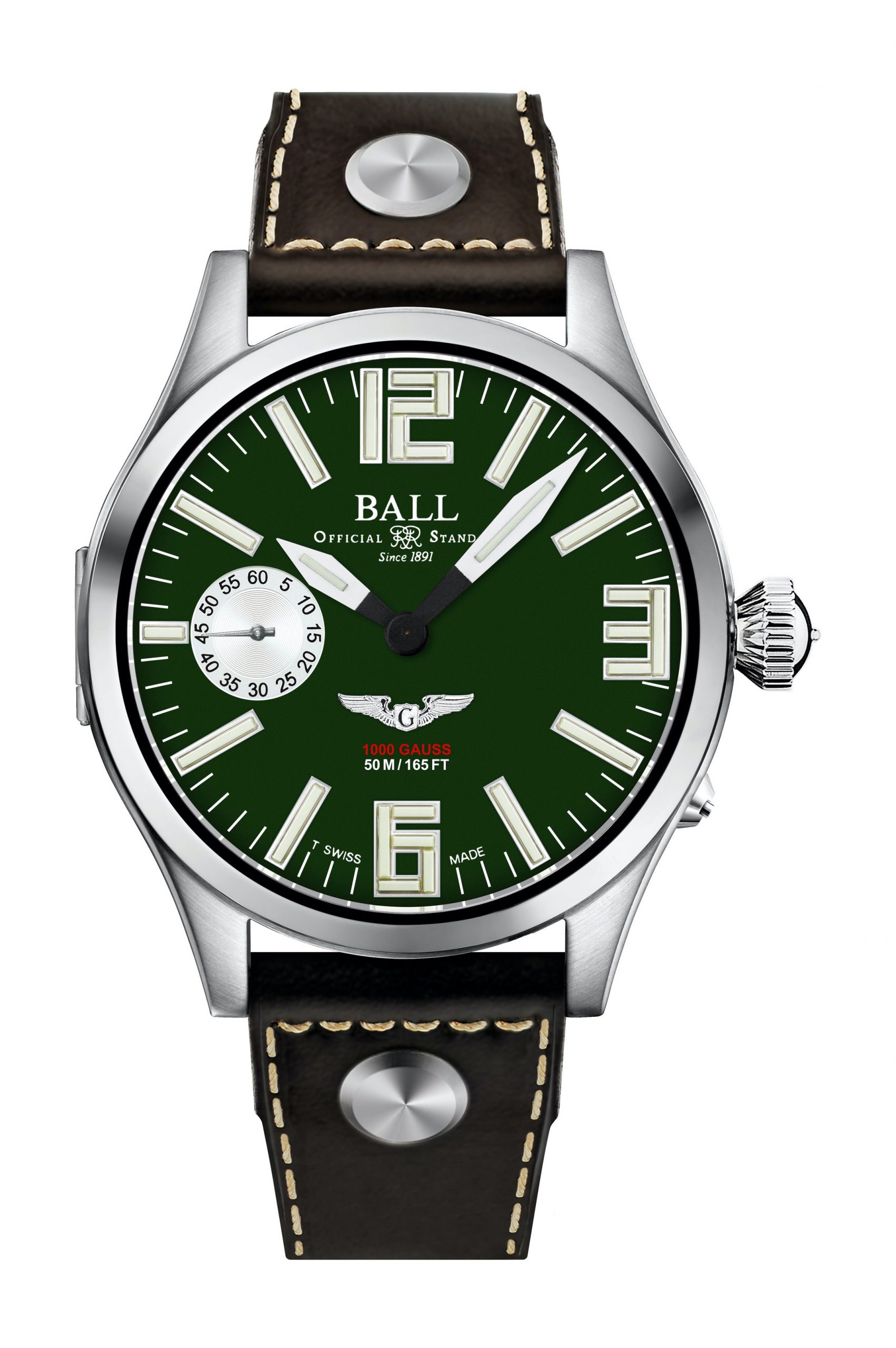 BALL Engineer Master II Waco Glider luxury timepiece - detailed view