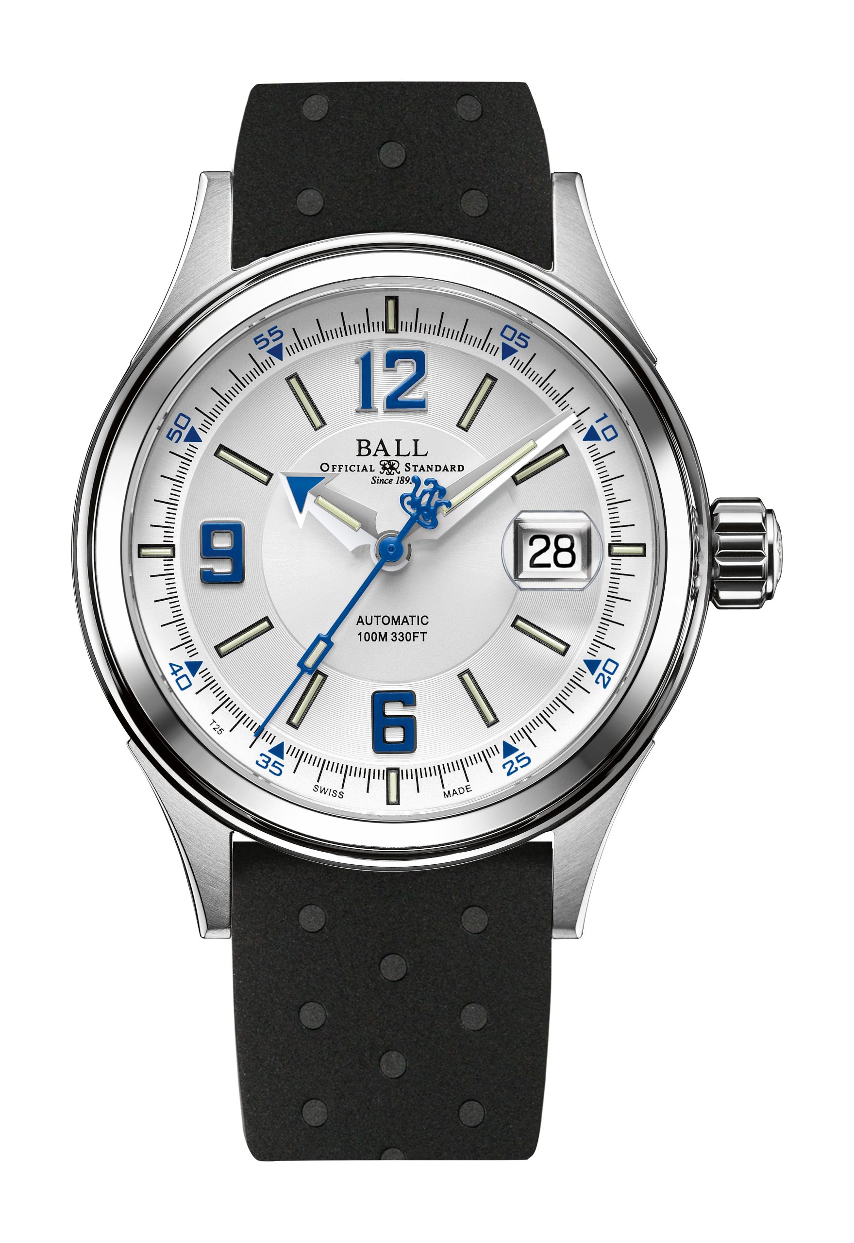 BALL Fireman Racer luxury timepiece - detailed view